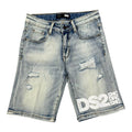 SHORT DENIM BIANCO