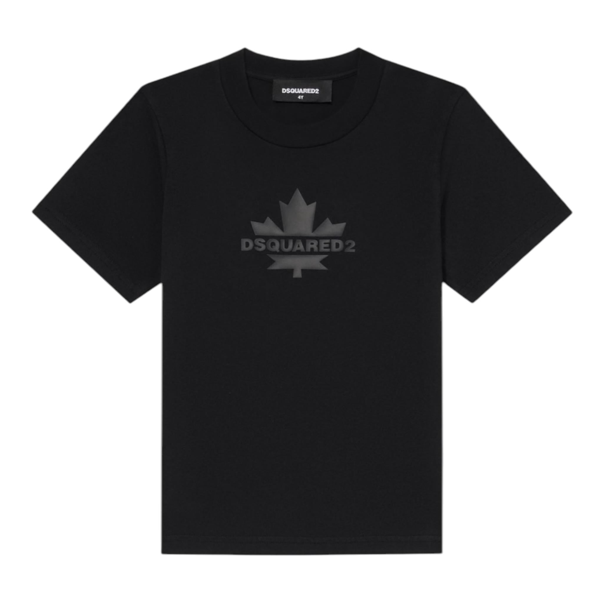 T-SHIRT IN COTONE NERA