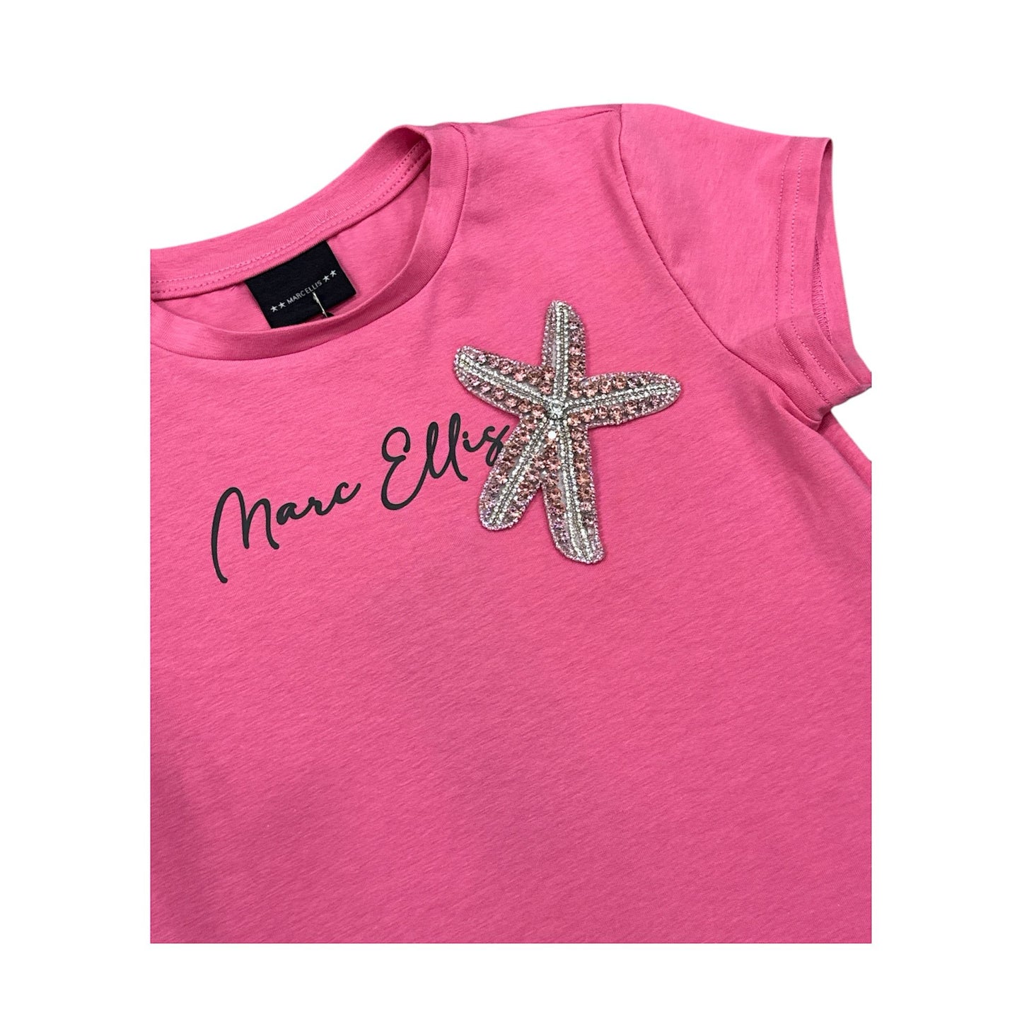 T-SHIRT MARC ELLIS BAMBINA FUXIA