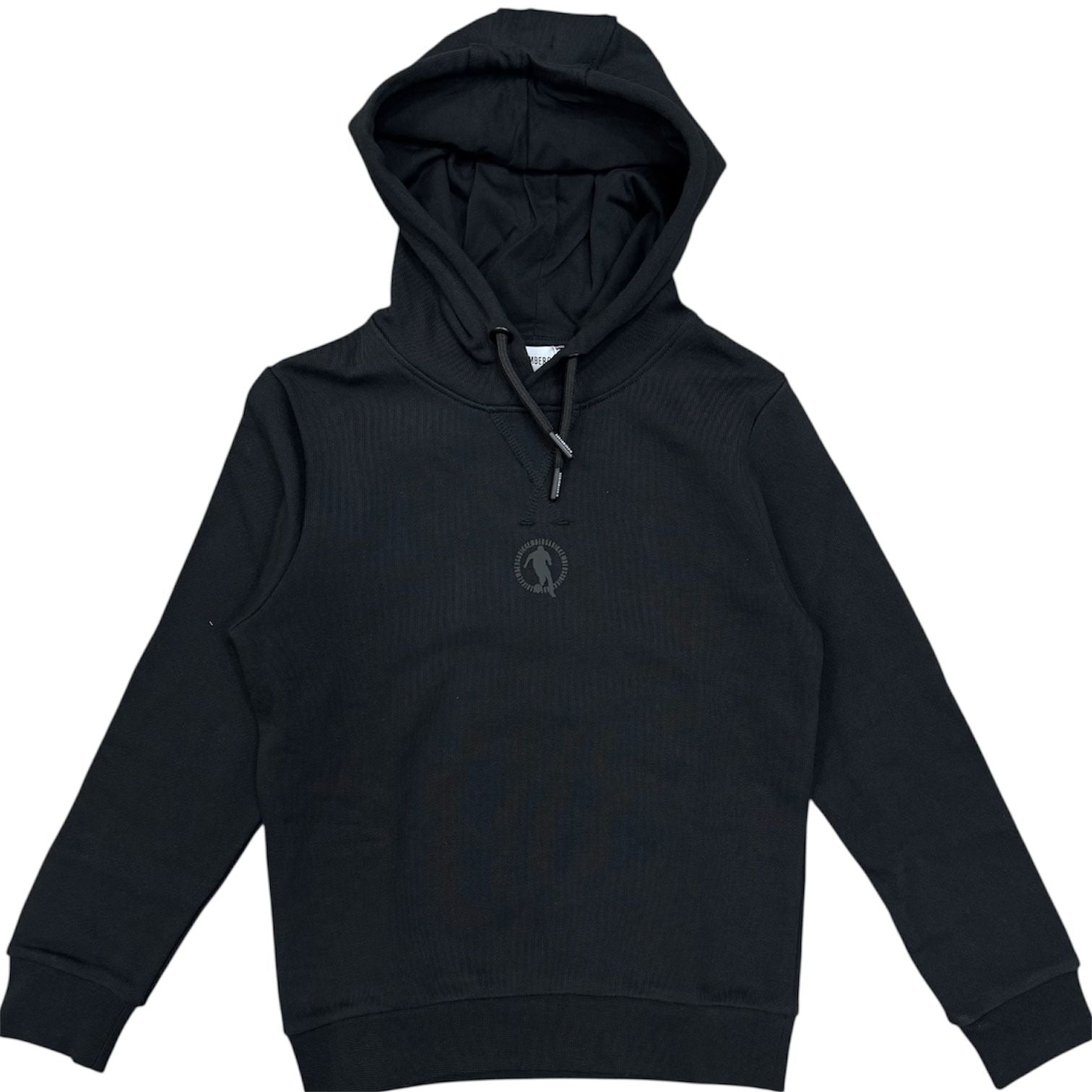 FELPA CON CAPPUCCIO BIKKEMBERGS  BAMBINO NERA