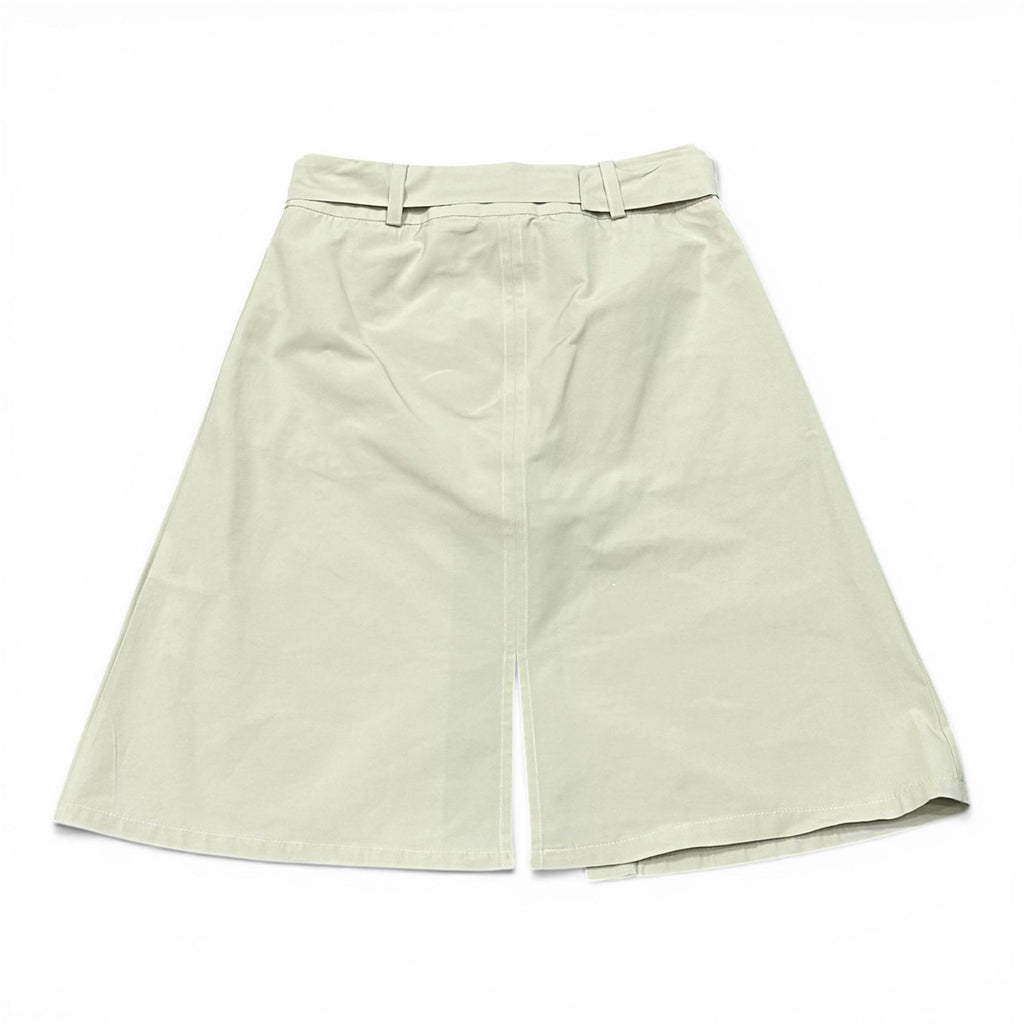 SHORT  IN COTONE BAMBINA BEIGE