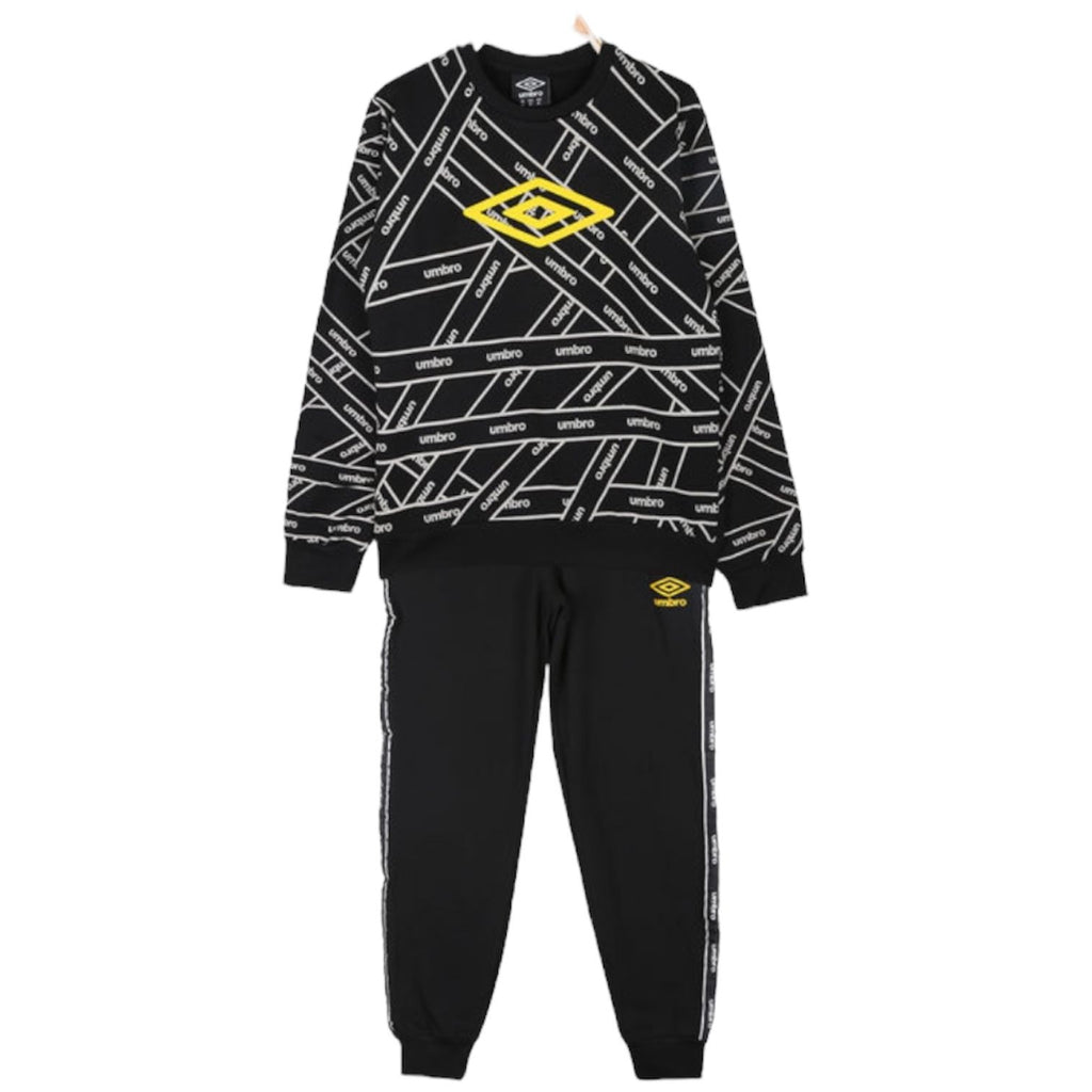 TUTA COMPLETA BAMBINO UMBRO NERA