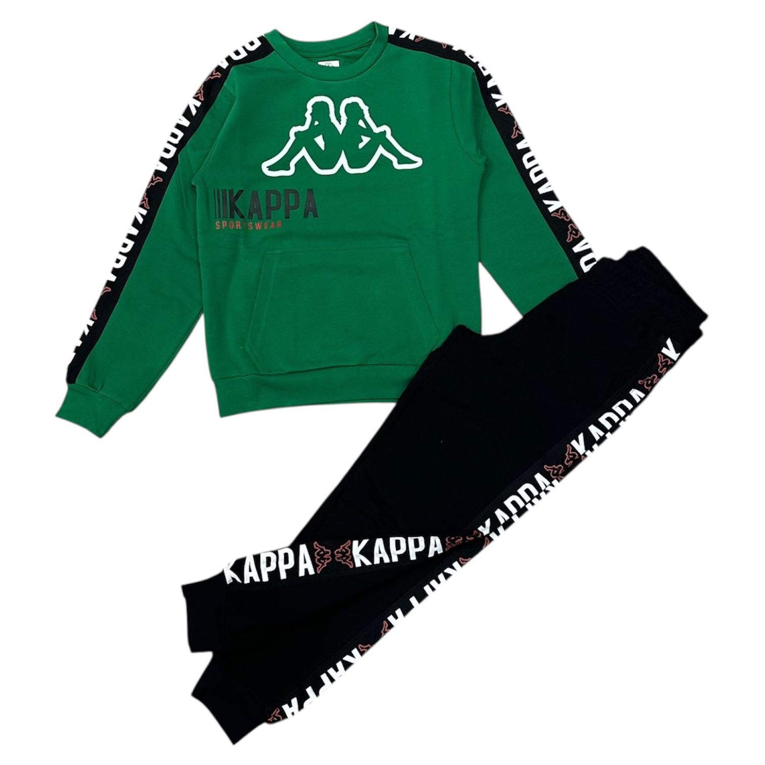 TUTA COMPLETA BAMBINO KAPPA VERDE