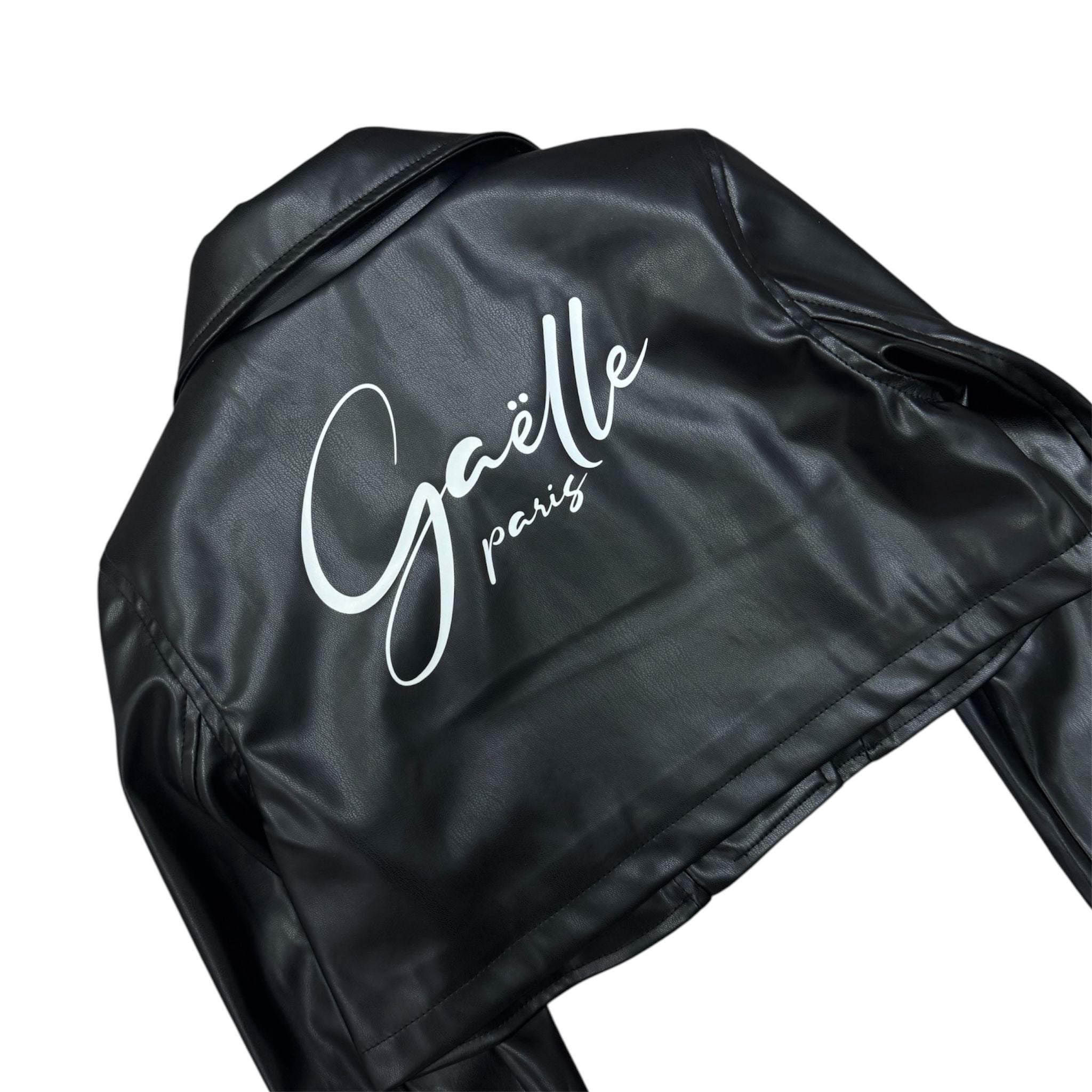 CHIODO IN ECO PELLE BAMBINA NERO