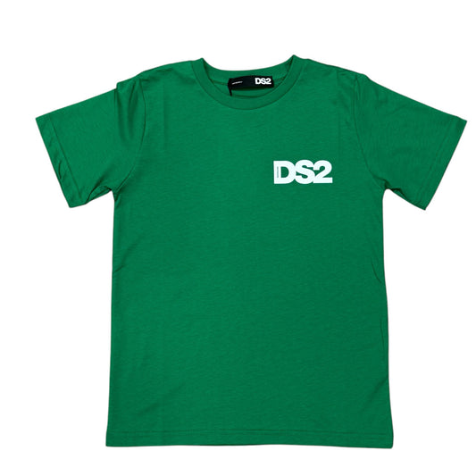 T-SHIRT DS2 BAMBINO VERDE