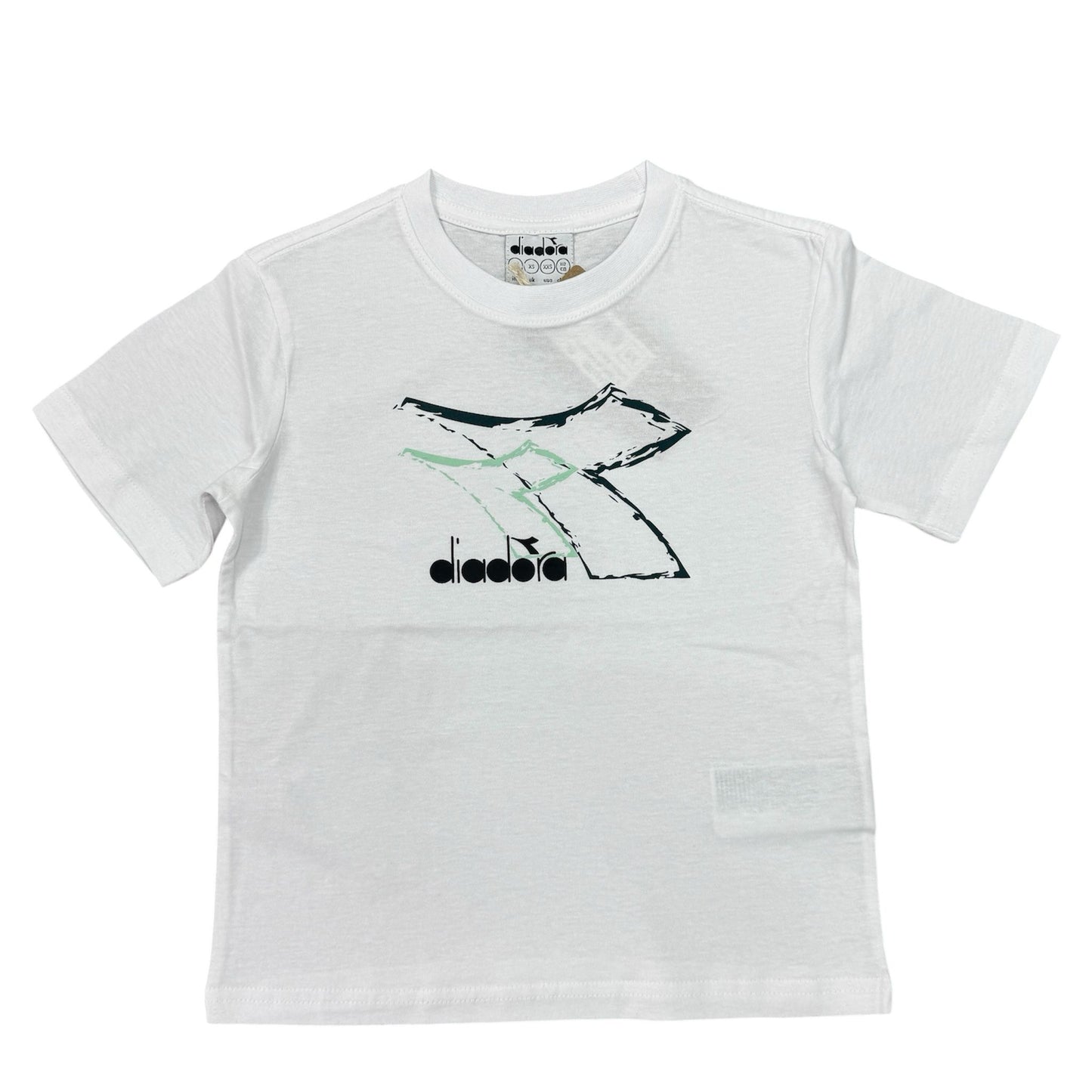 T-SHIRT DIADORA BAMBINO BIANCA