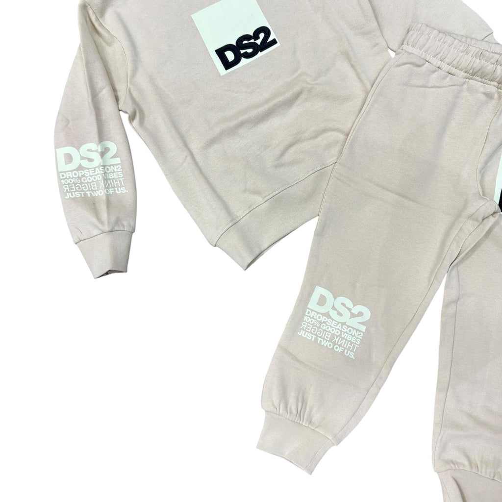 COMPLETO TUTA BAMBINO DROP SEASON2 BEIGE