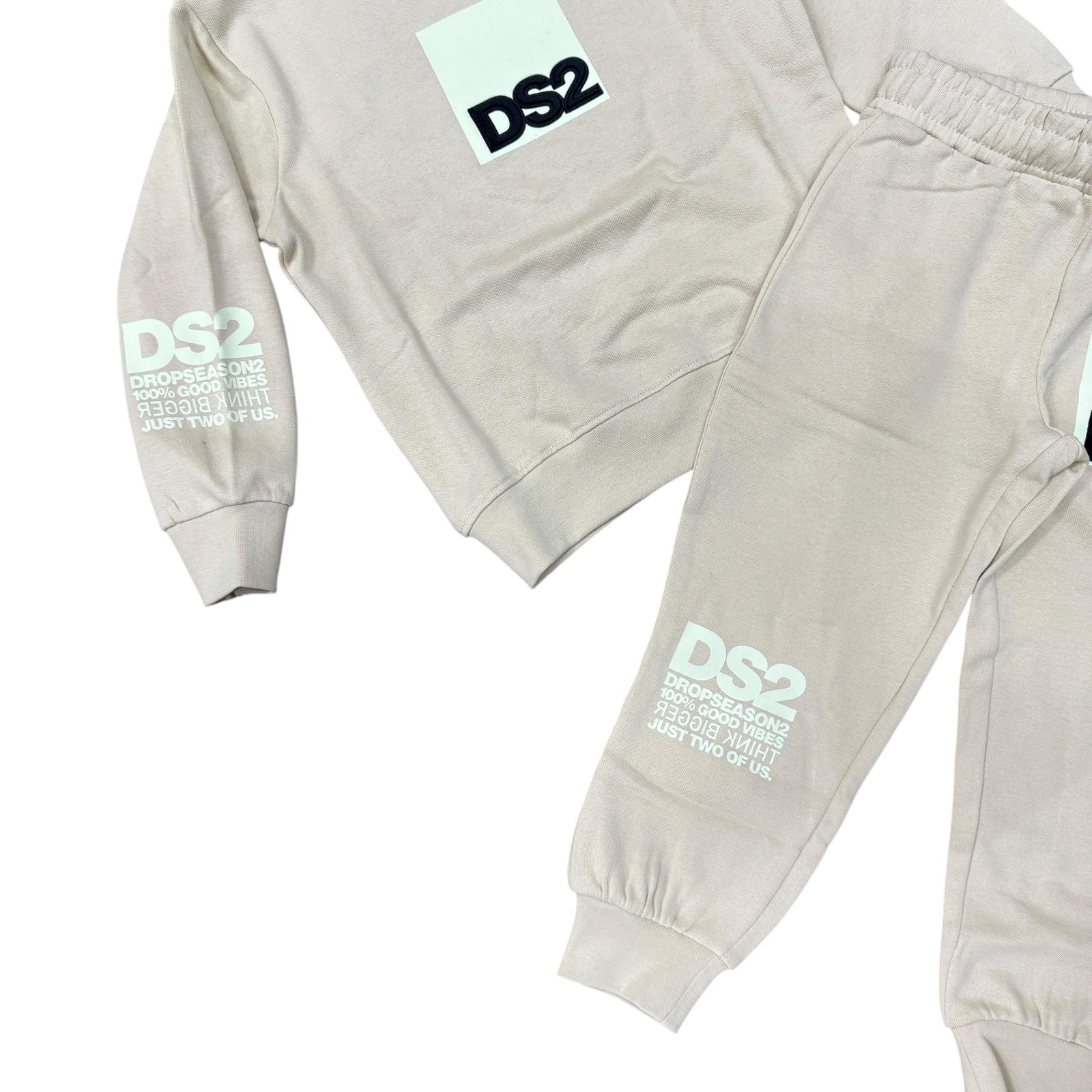 COMPLETO TUTA BAMBINO DROP SEASON2 BEIGE