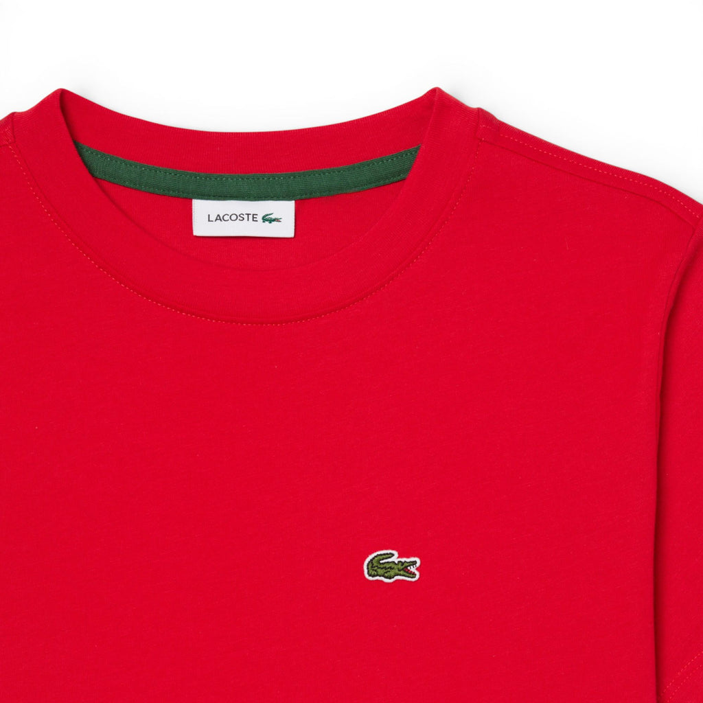 T-SHIRT UNISEX IN COTONE ROSSA