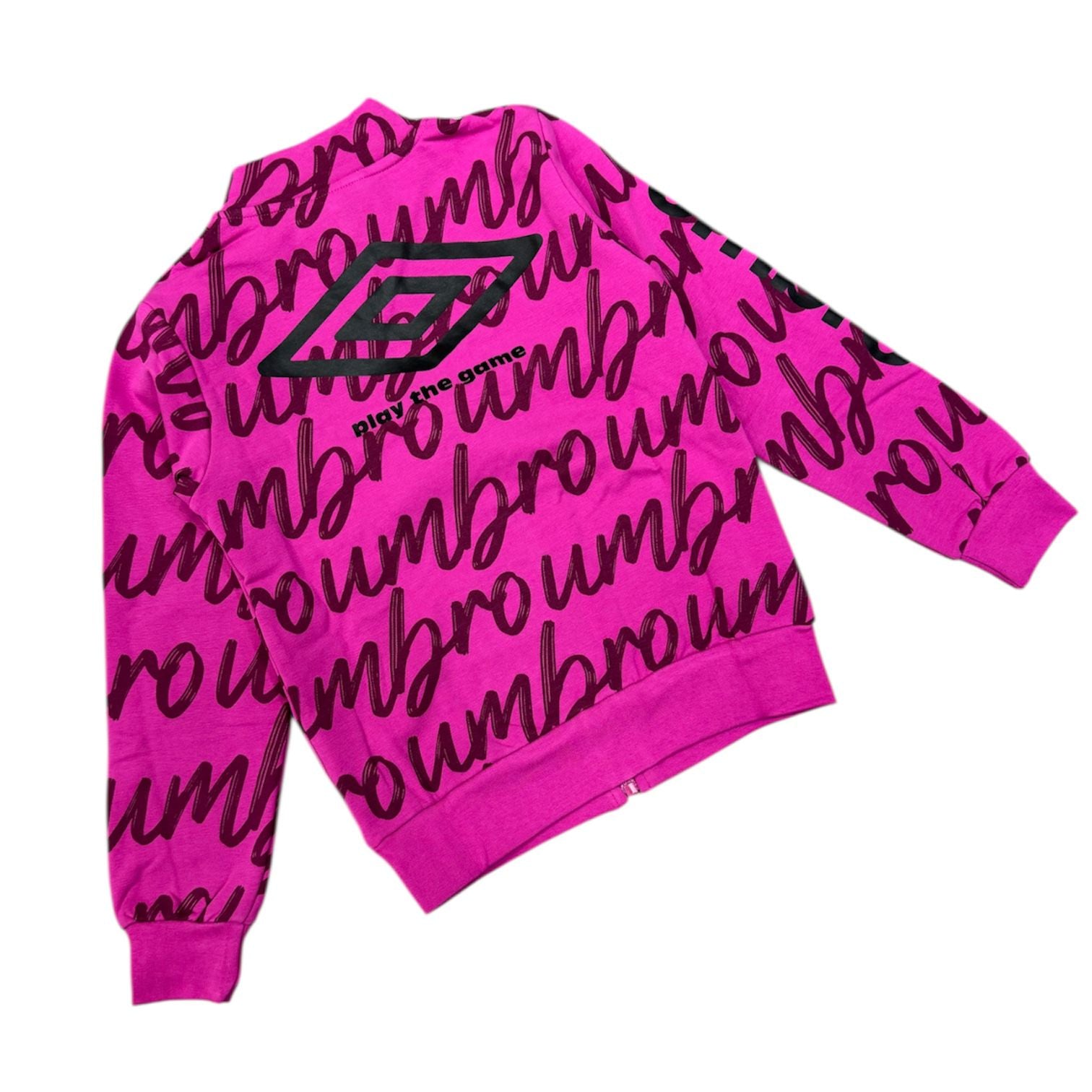 TUTA COMPLETA UMBRO BAMBINA FUXIA