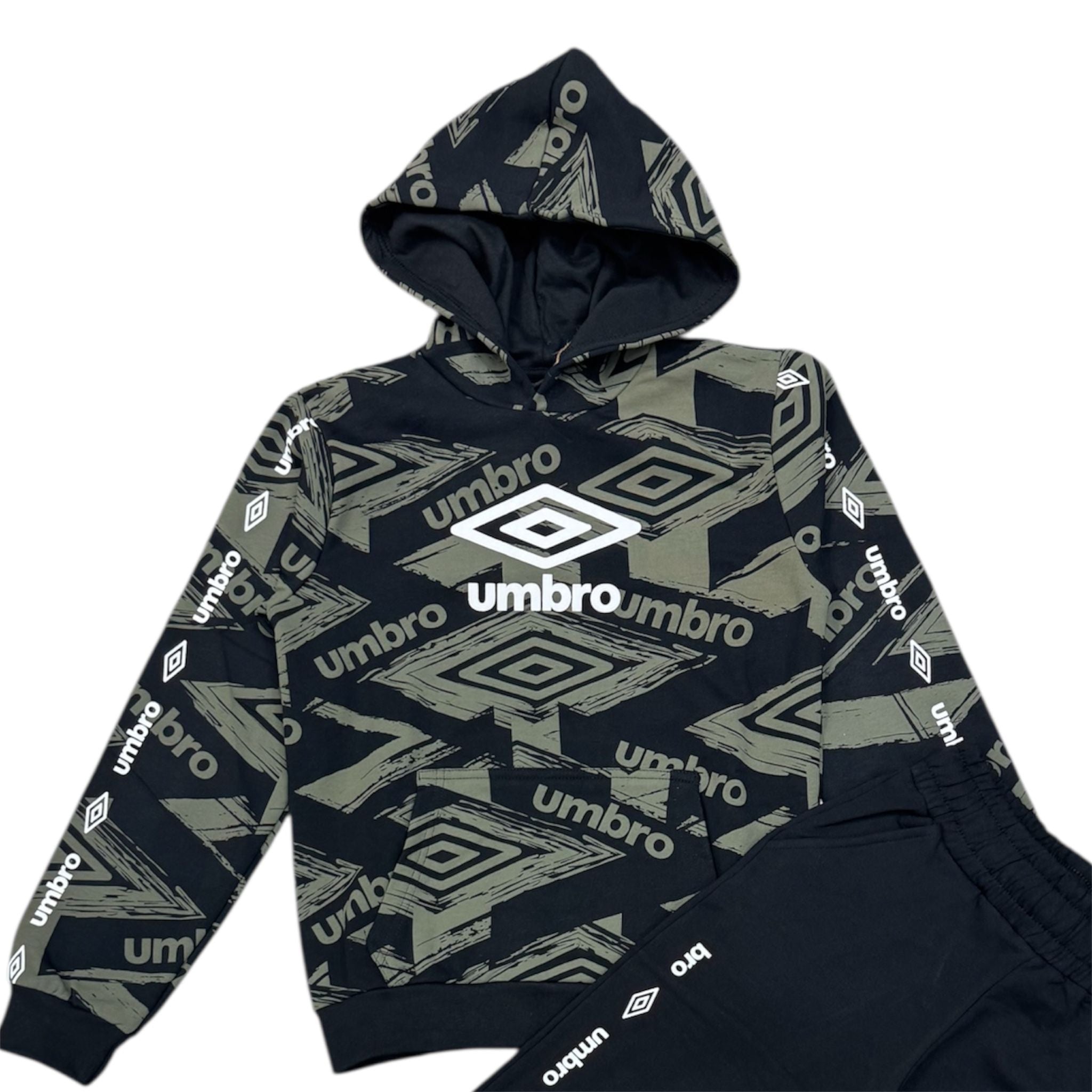 TUTA COMPLETA BAMBINO UMBRO NERA