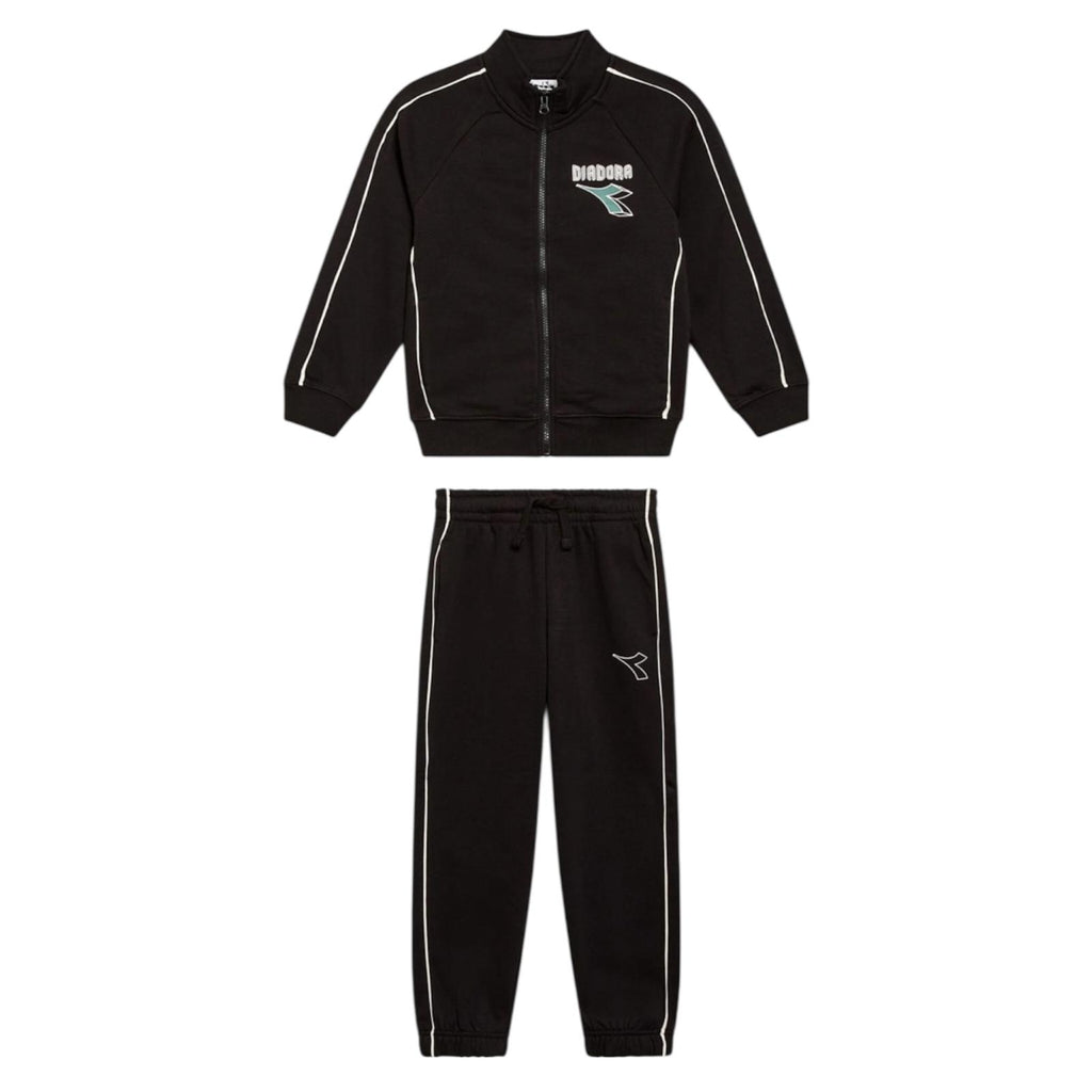 TUTA DIADORA BAMBINO NERA