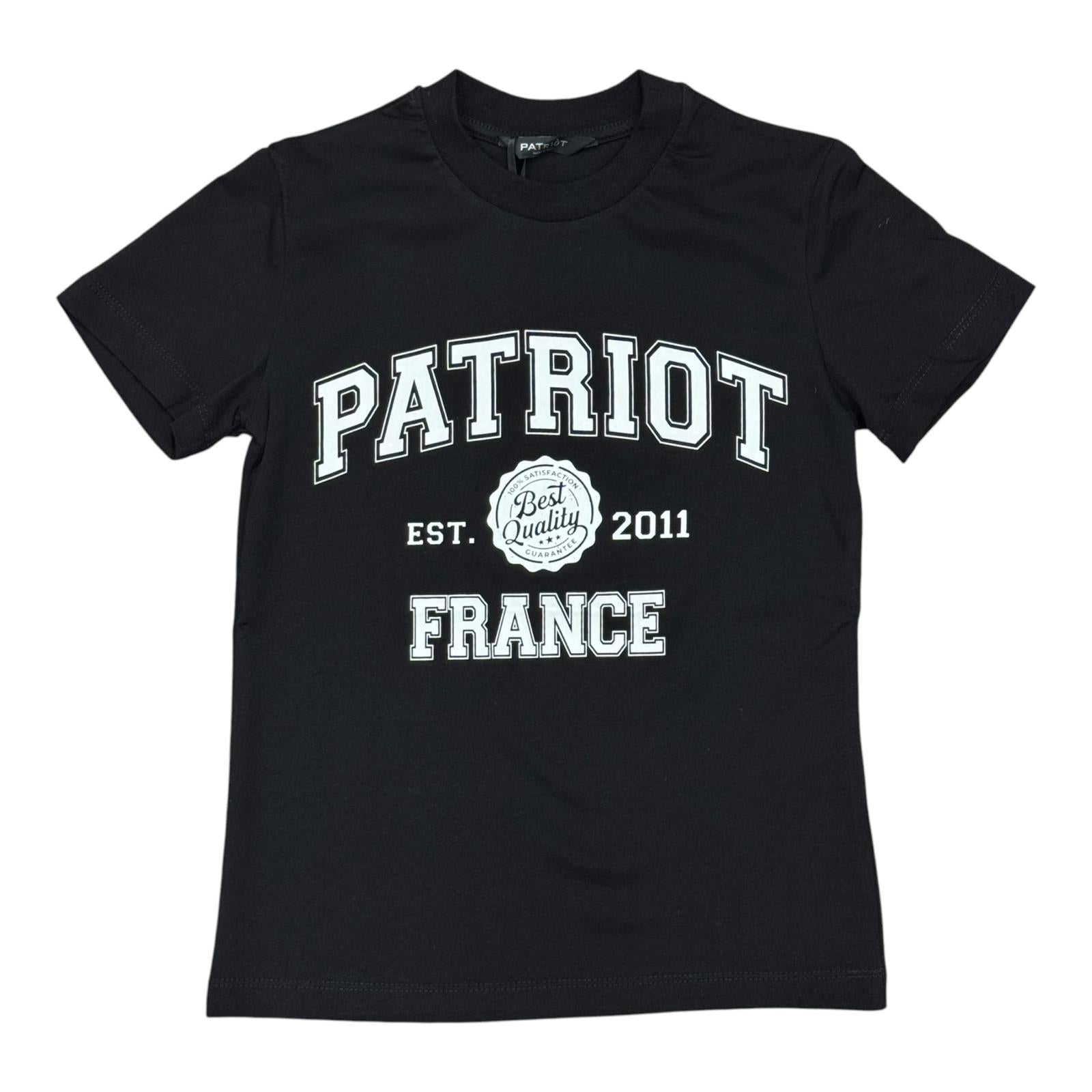 T-SHIRT PATRIOT BAMBINO NERA