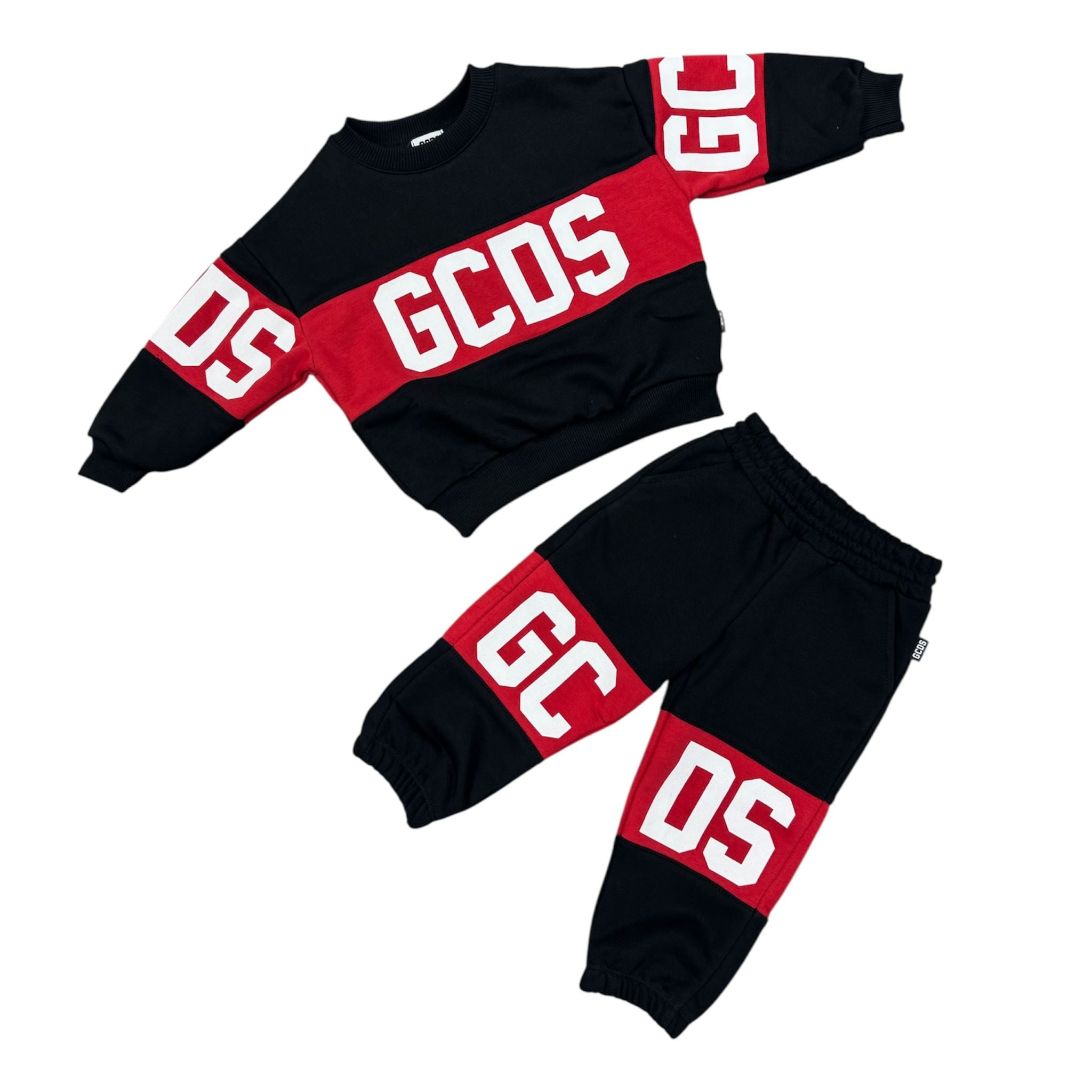 TUTA UNISEX BABY CON BANDA ROSSA