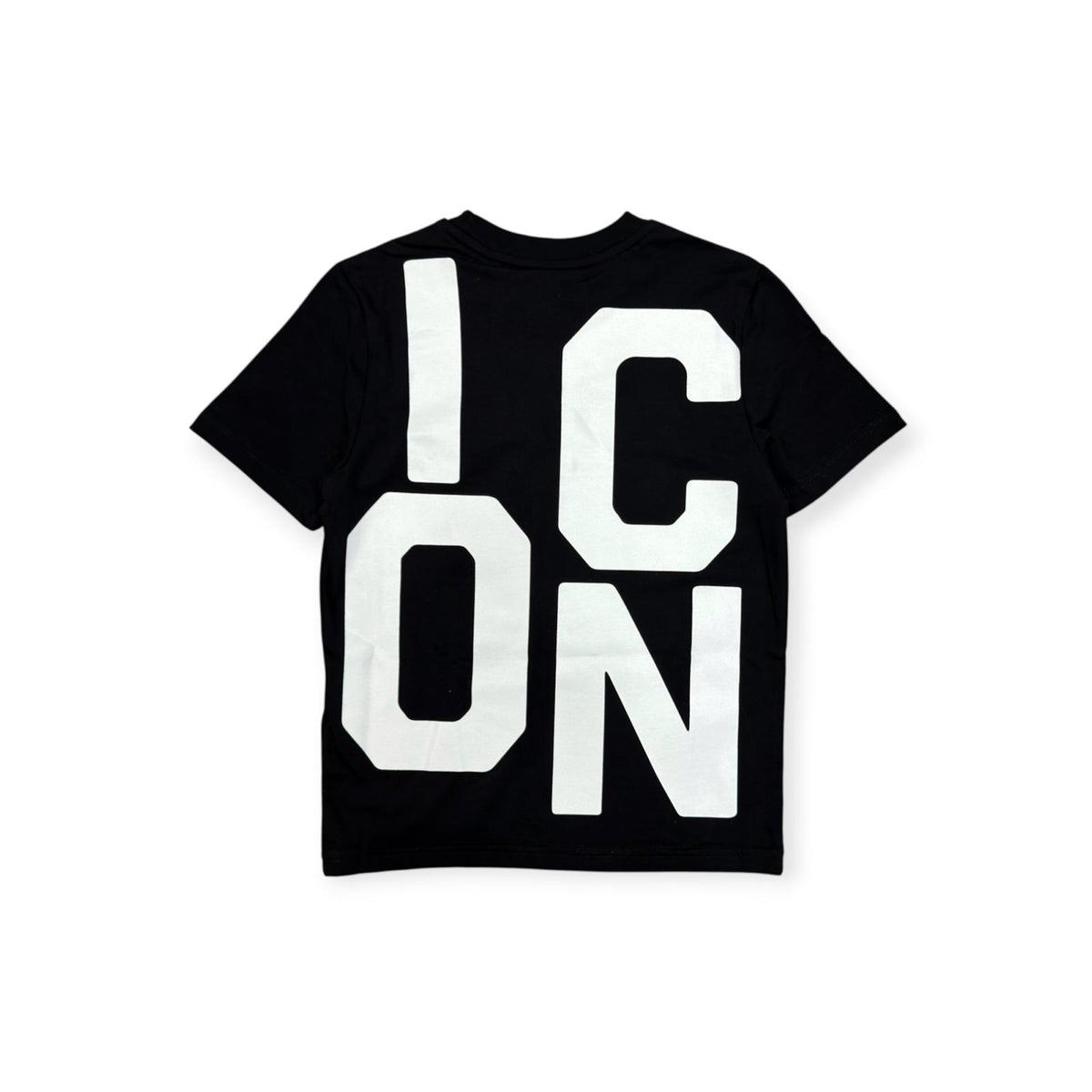 T-SHIRT BIG LOGO BAMBINO NERA