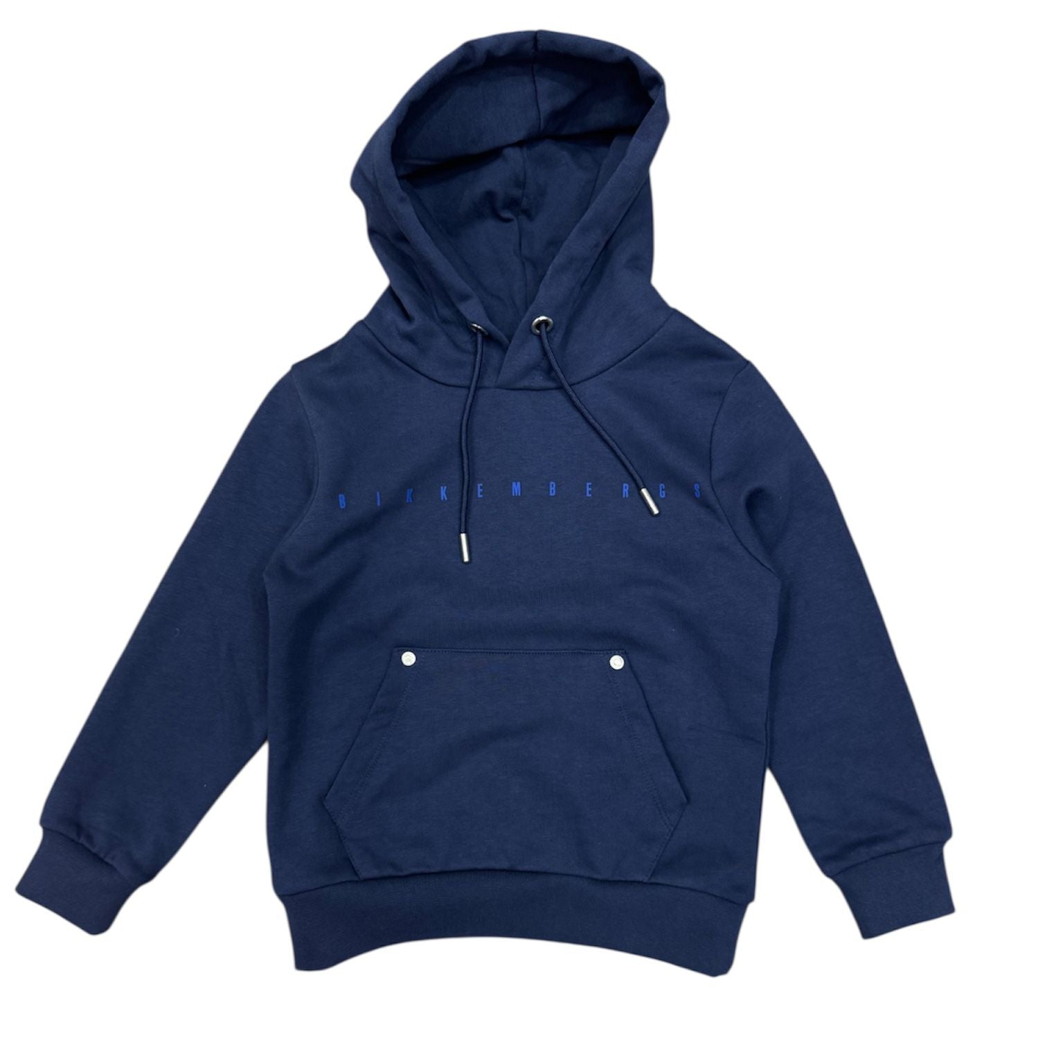 FELPA CON CAPPUCCIO BIKKEMBERGS BAMBINO BLU