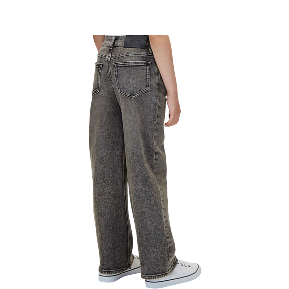 JEANS SKATER BAMBINO GRIGIO