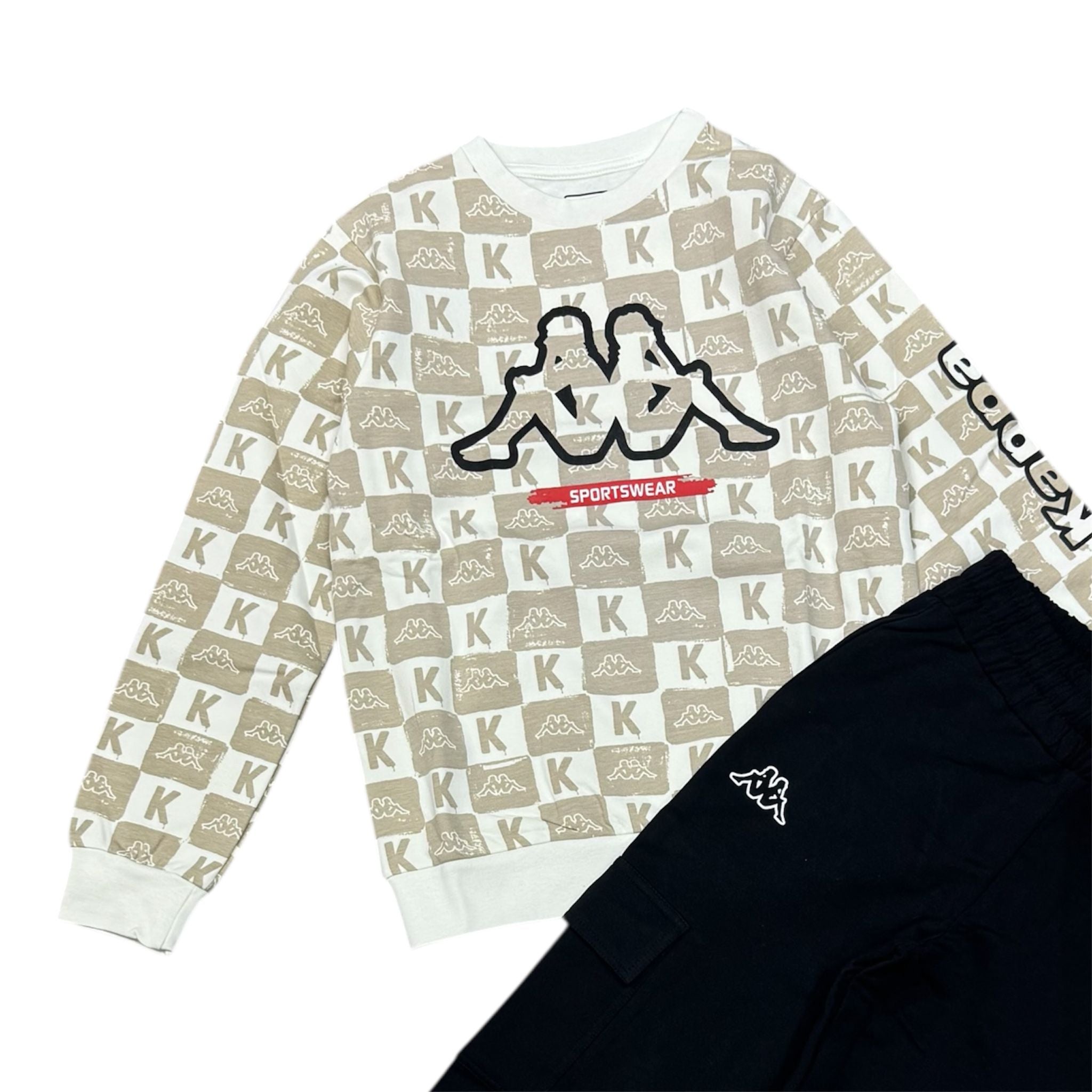 TUTA COMPLETA BAMBINO KAPPA BEIGE