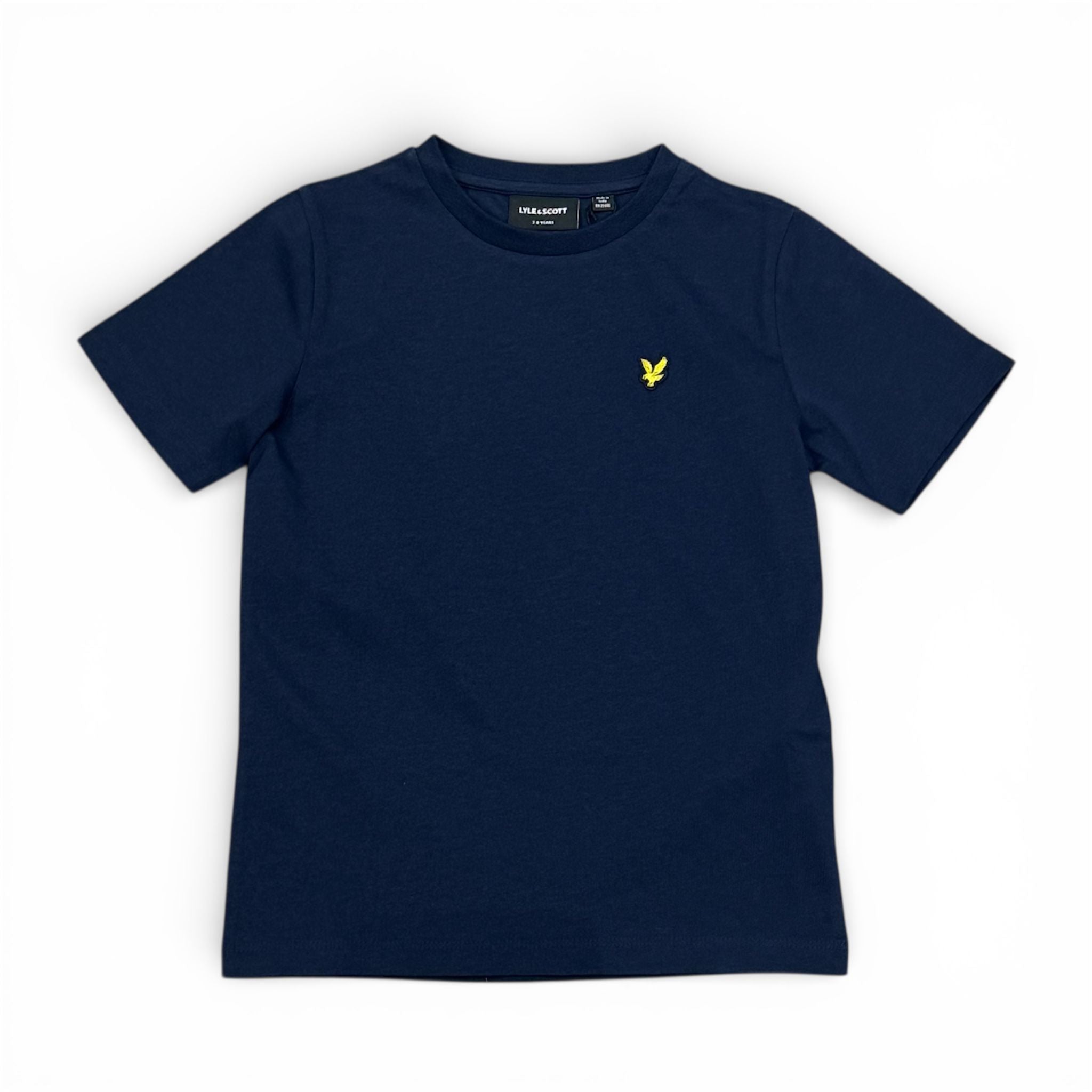 T-SHIRT IN COTONE BAMBINO BLU