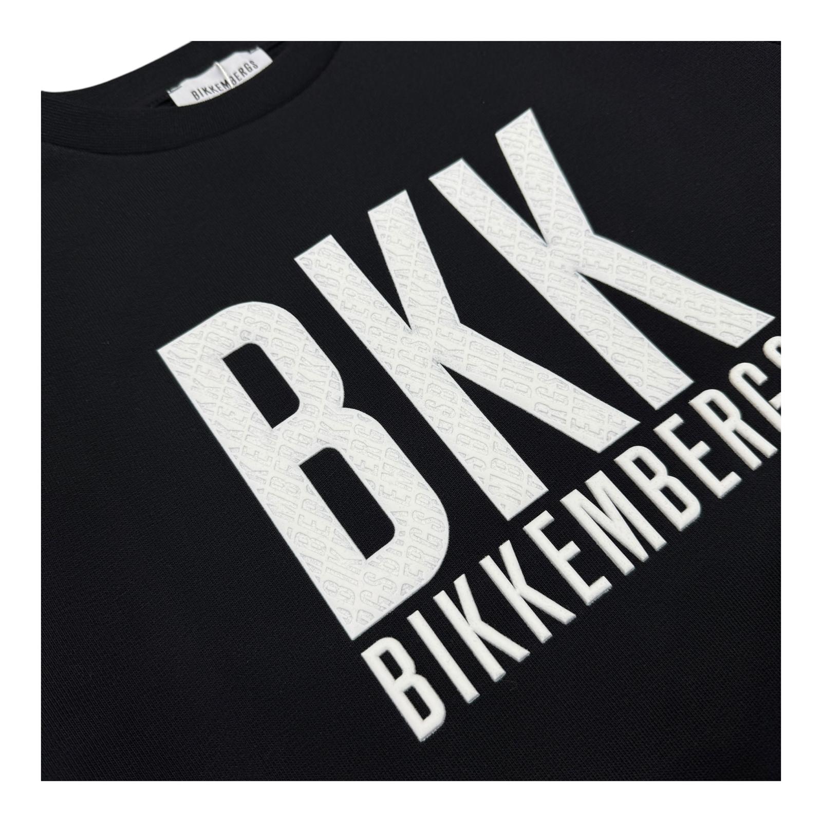 FELPA BIKKEMBERGS BAMBINO NERA