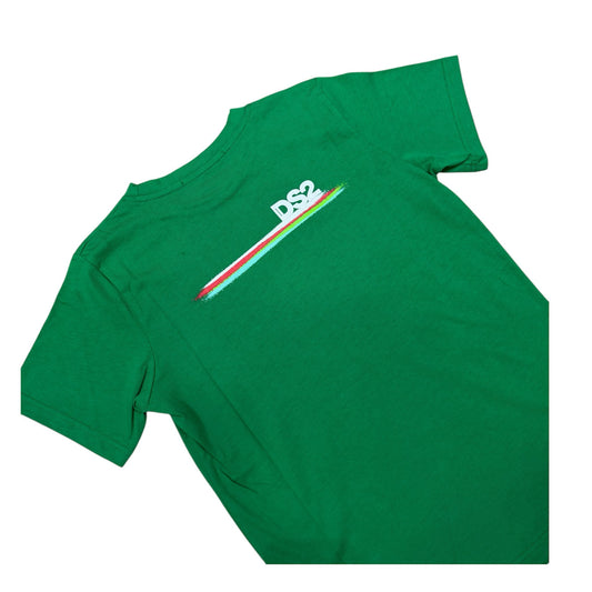 T-SHIRT DS2 BAMBINO VERDE