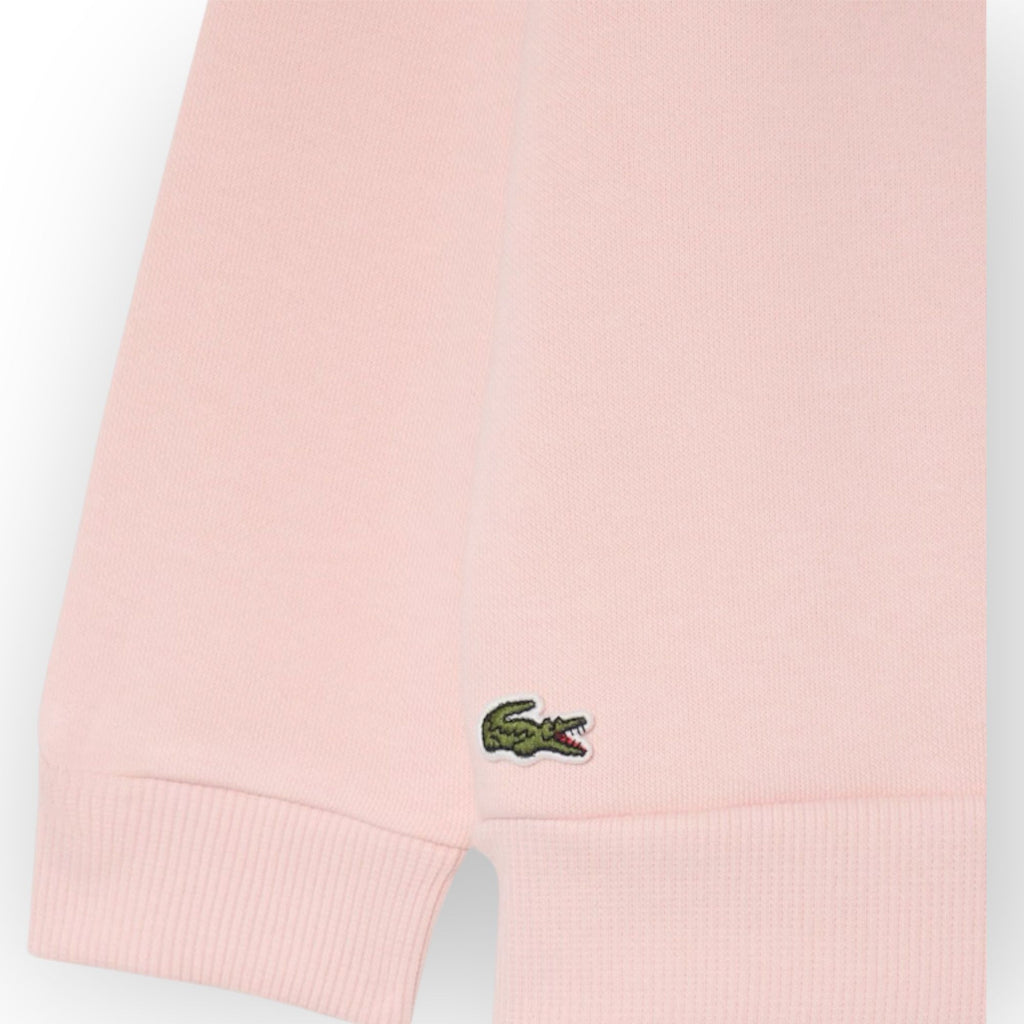 FELPA GIROCOLLO FELPATA ROSA