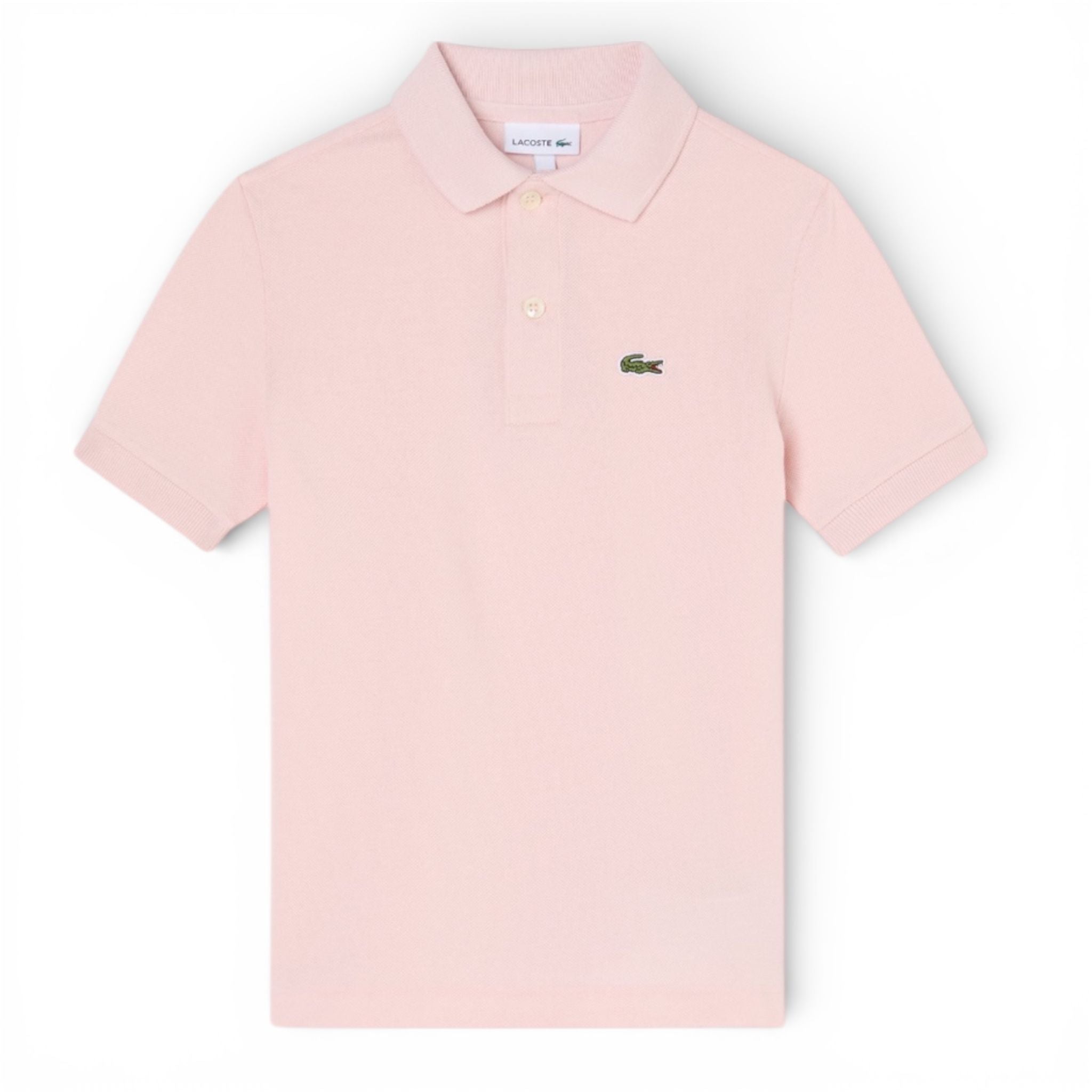 POLO IN PETIT PIQUE ROSA