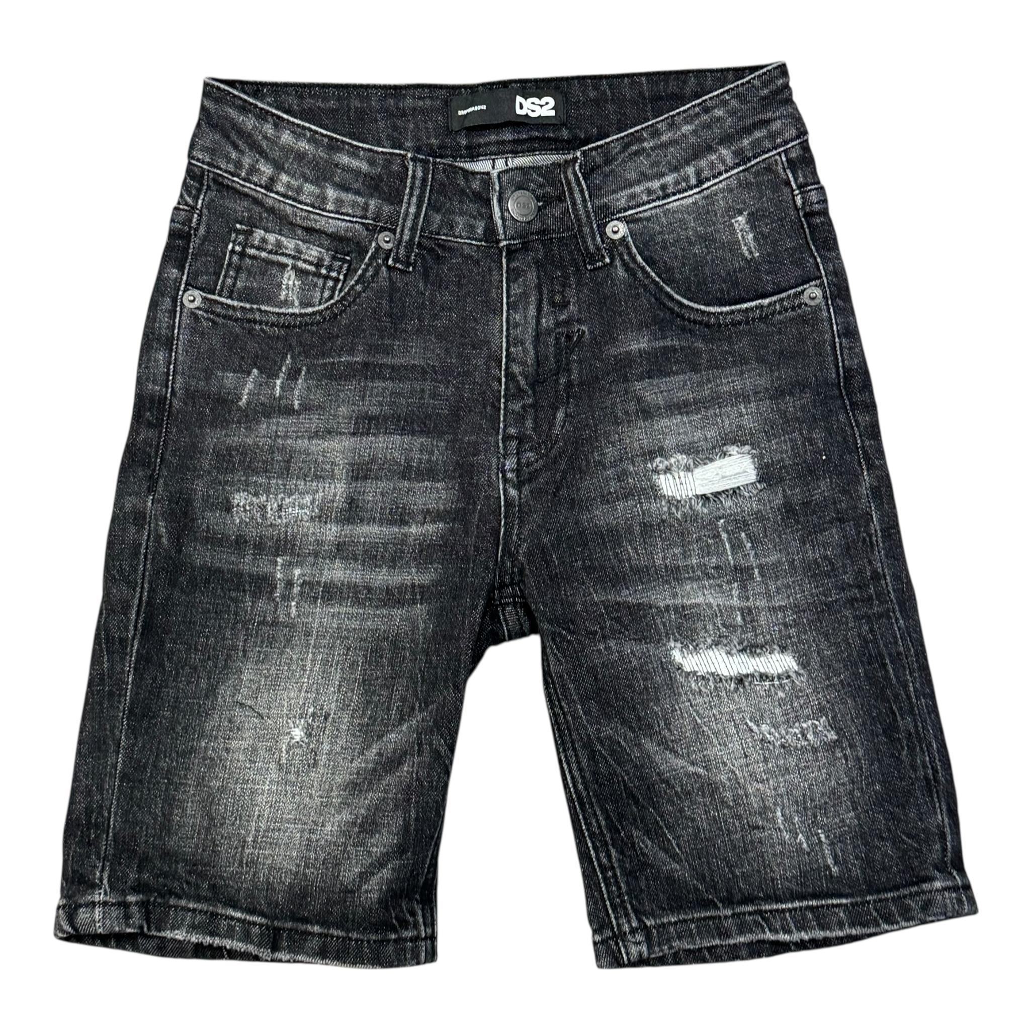 SHORT DENIM NERO