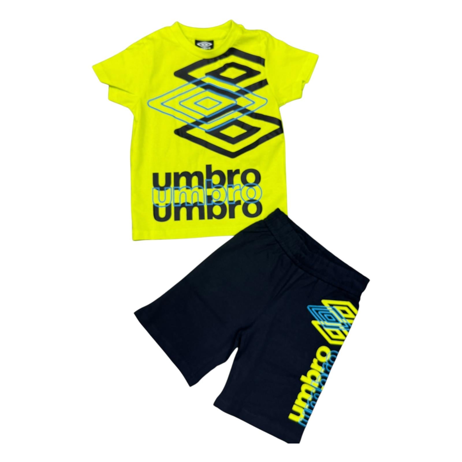 COMPLETO UMBRO BAMBINO GIALLO
