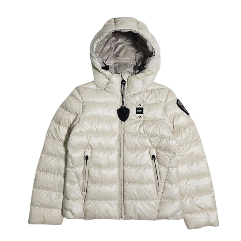 PIUMINO A RIGHE BAMBINA  CAROLL BEIGE