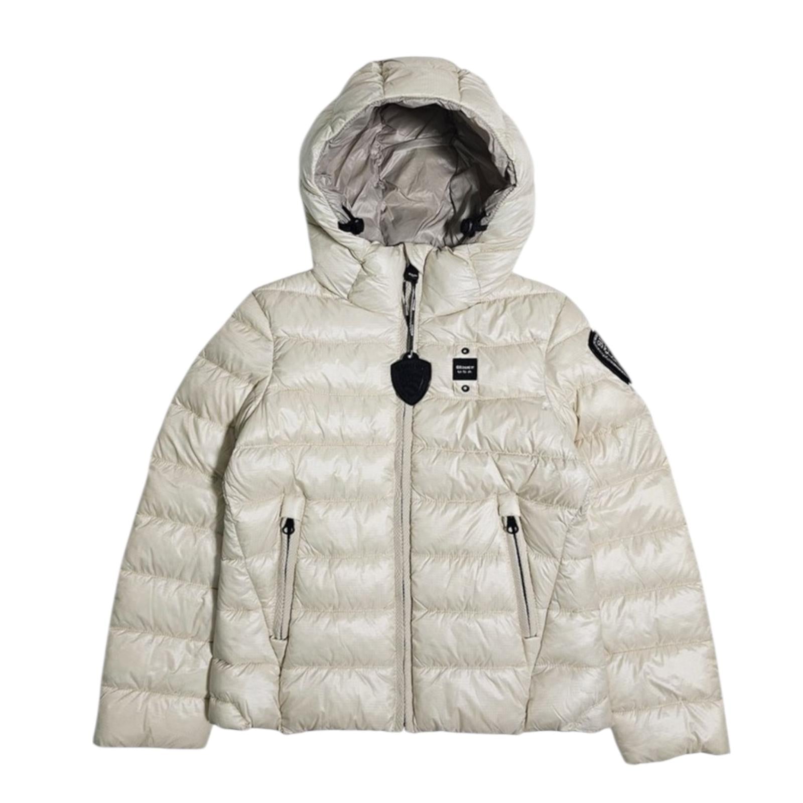 PIUMINO A RIGHE BAMBINA  CAROLL BEIGE