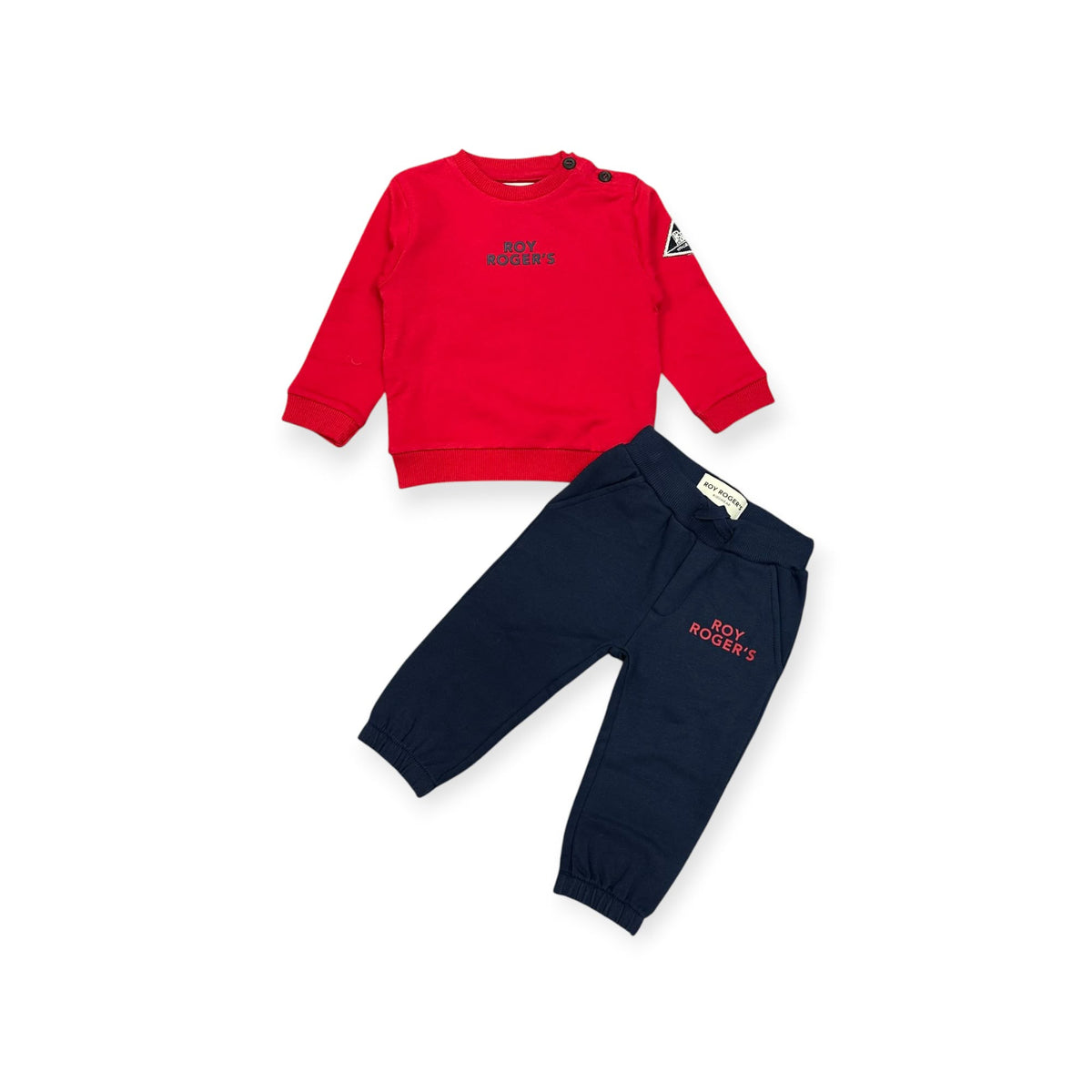 COMPLETO TUTA BAMBINO BLU ROSSA