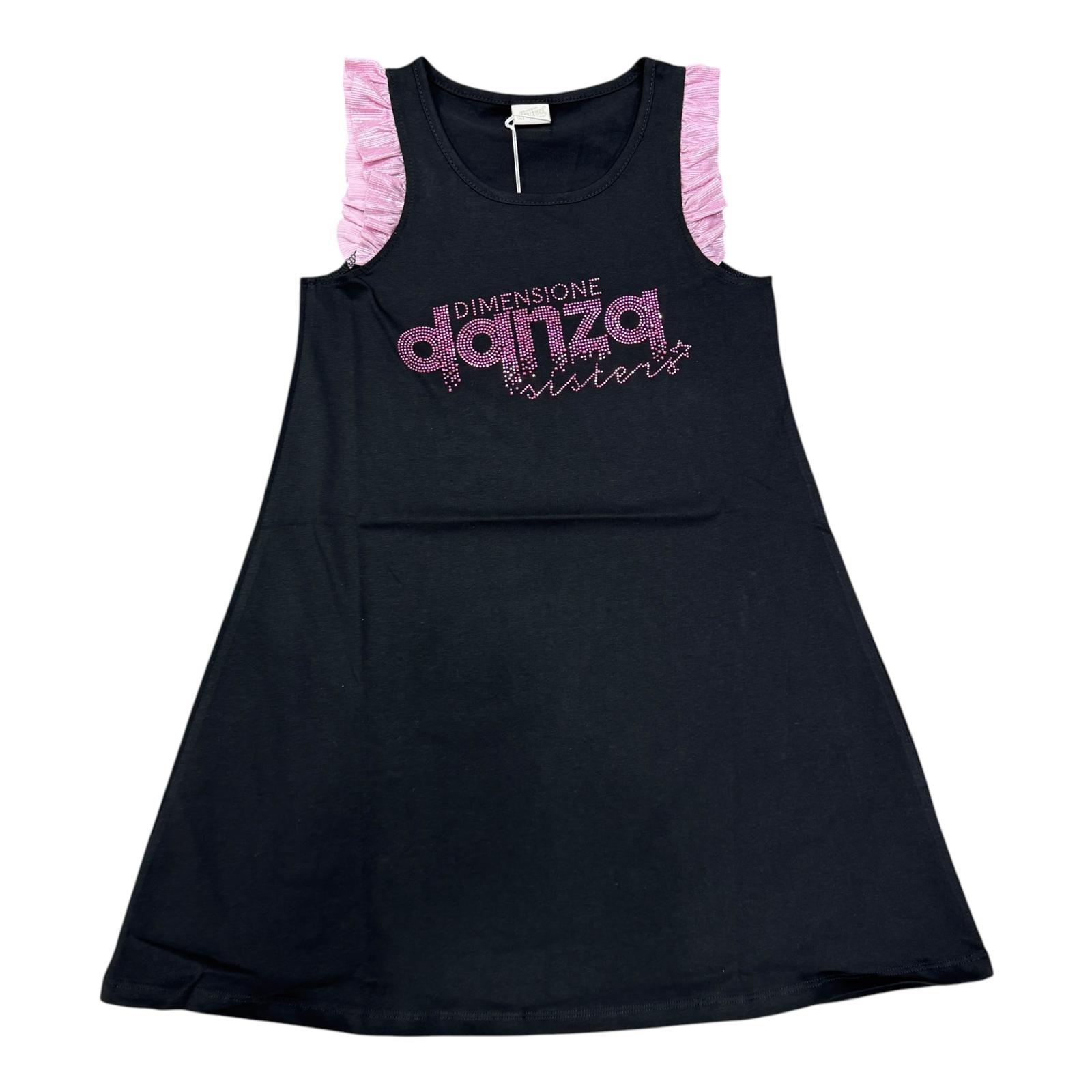 ABITO DIMENSIONE DANZA BAMBINA NERO