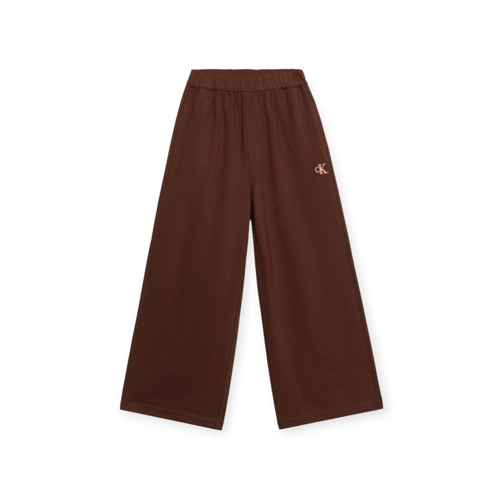 PANTALONE TUTA BAMBINA MARRONE