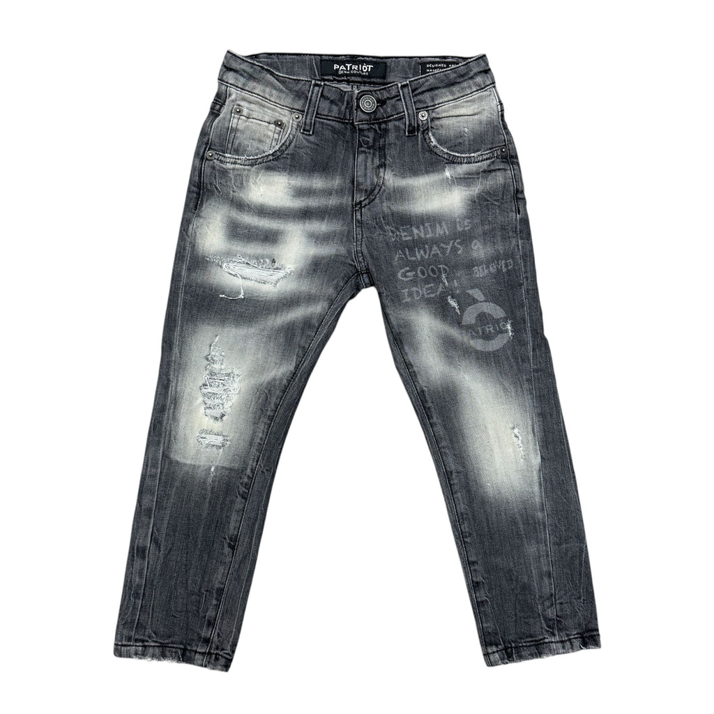 JEANS BAMBINO PATRIOT NERO