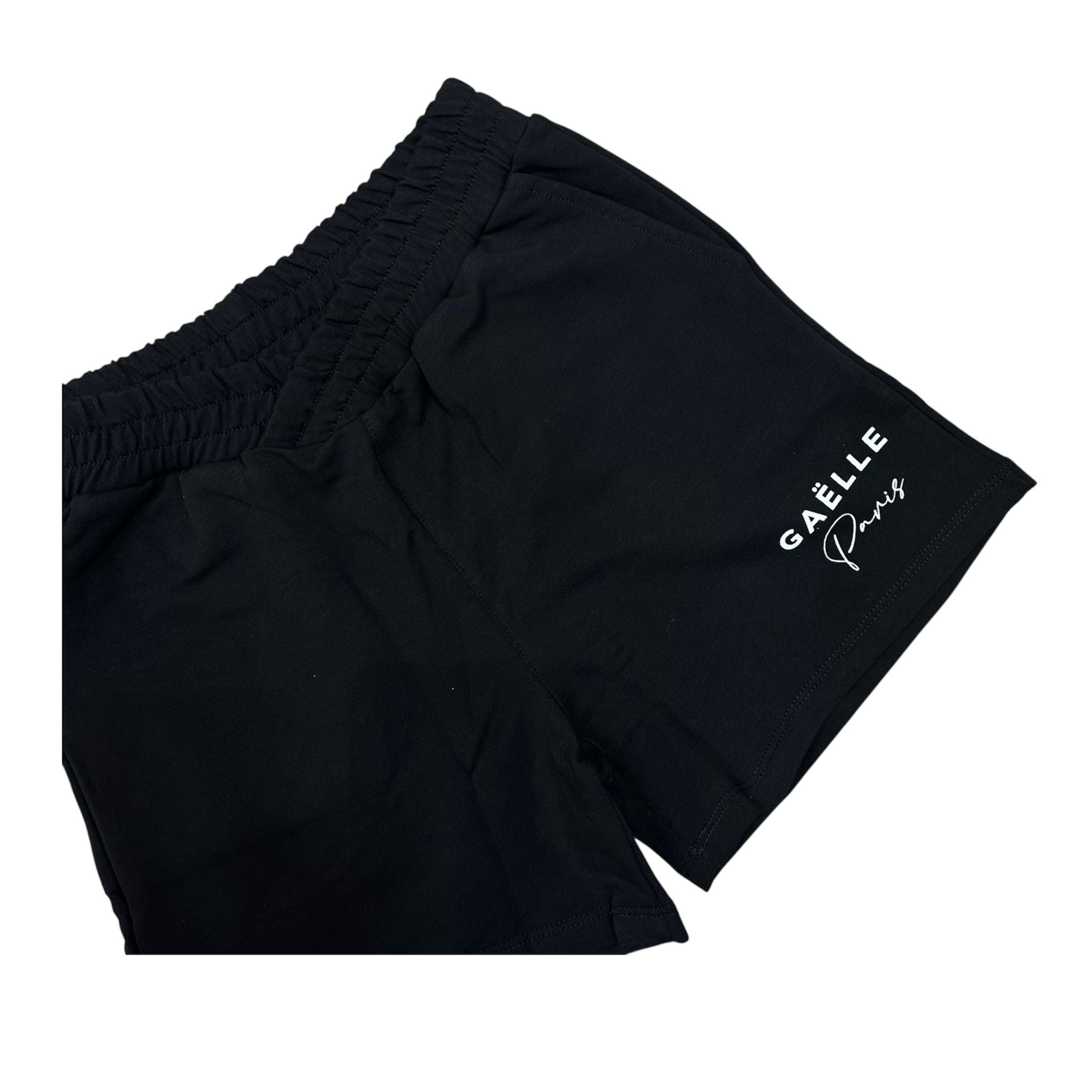 SHORT IN COTONE BAMBINA NERO