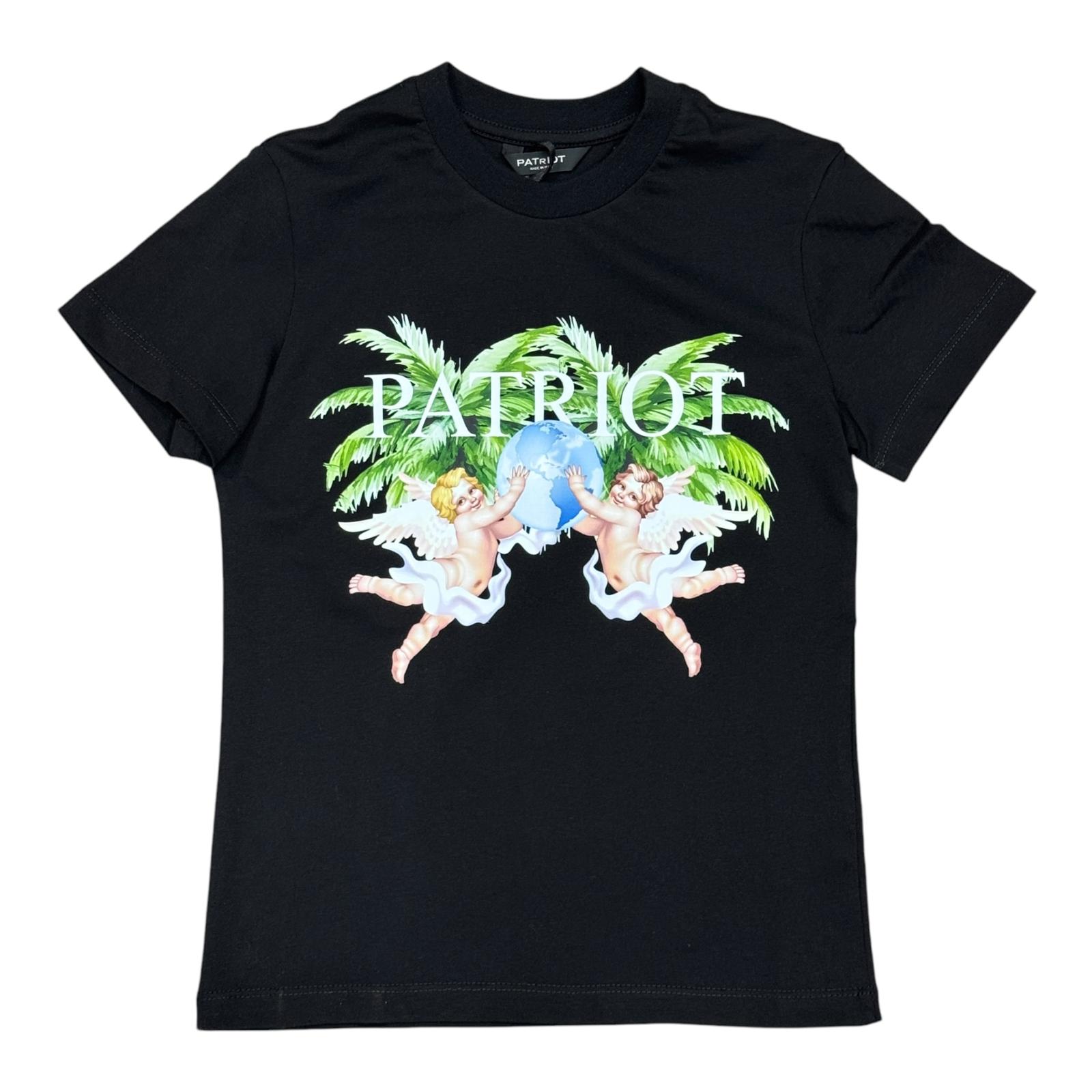 T-SHIRT PATRIOT BAMBINO NERA