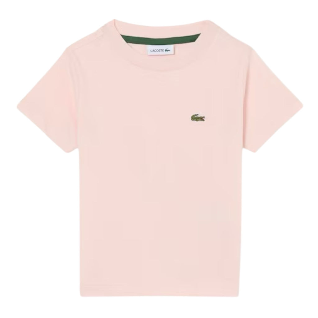 T-SHIRT UNISEX IN COTONE ROSA