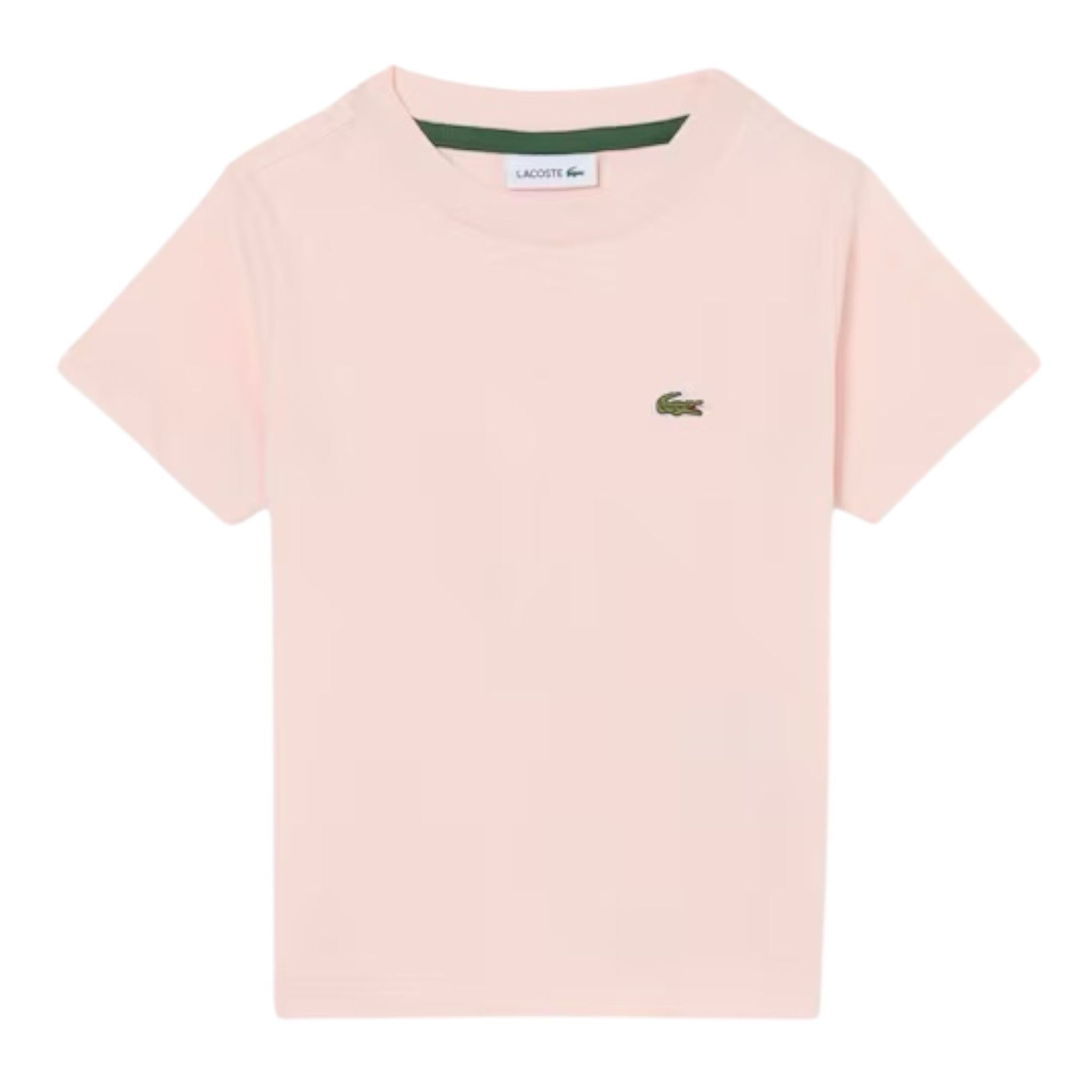 T-SHIRT UNISEX IN COTONE ROSA