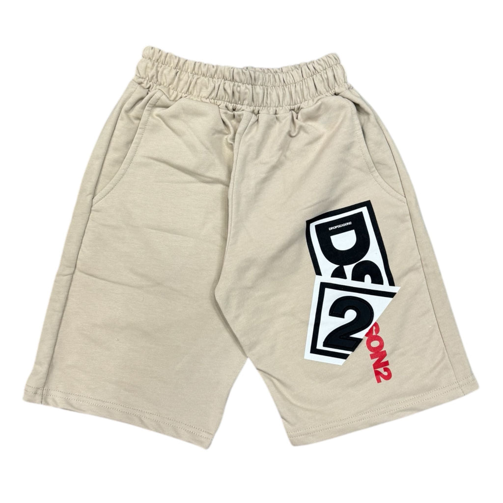 SHORT IN OTONE BEIGE