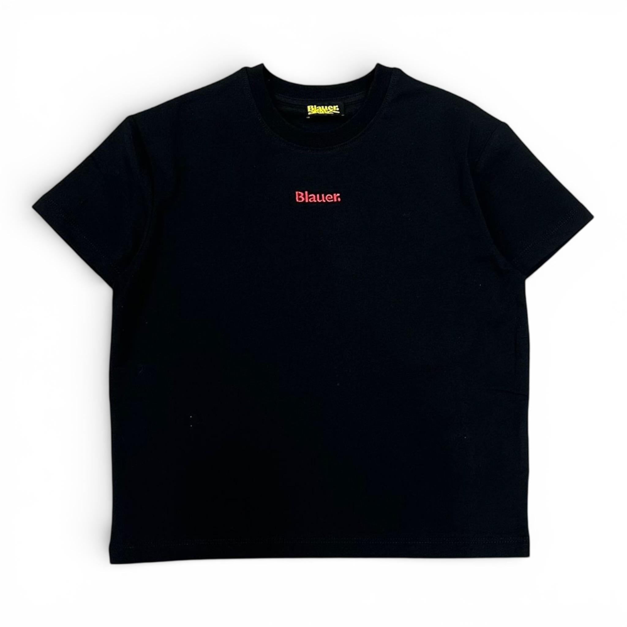T-SHIRT IN COTONE BAMBINO NERA