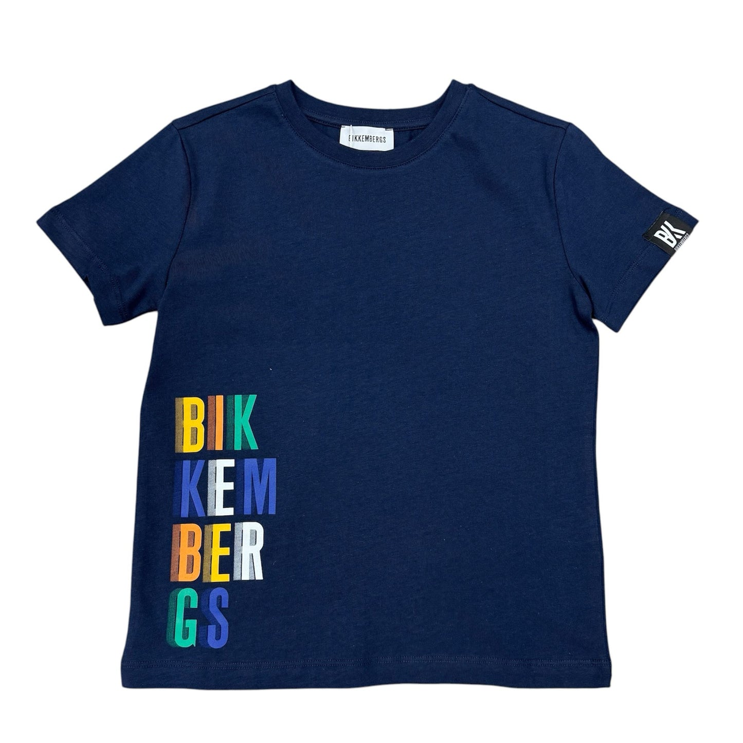 T-SHIRT BIKKEMBERGS BAMBINO BLU