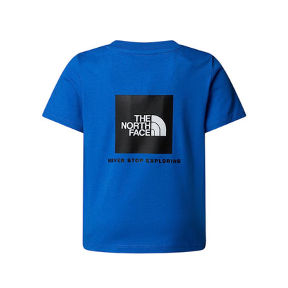 T-SHIRT THE NORTH FACE BAMBINO BLU