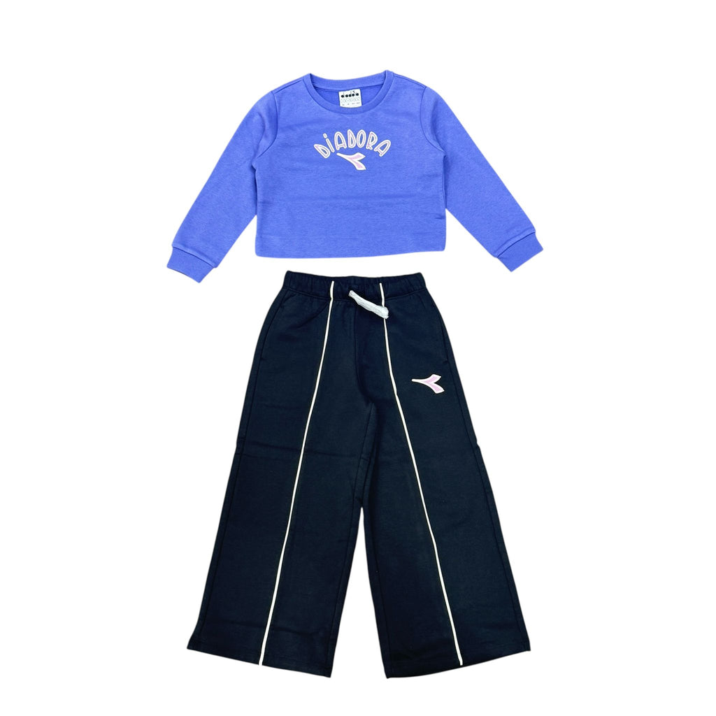 TUTA DIADORA BAMBINA LILLA