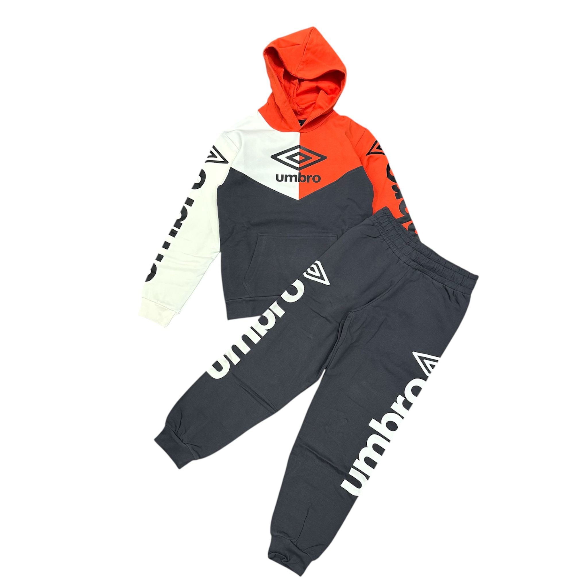 TUTA COMPLETA BAMBINO UMBRO GRIGIO