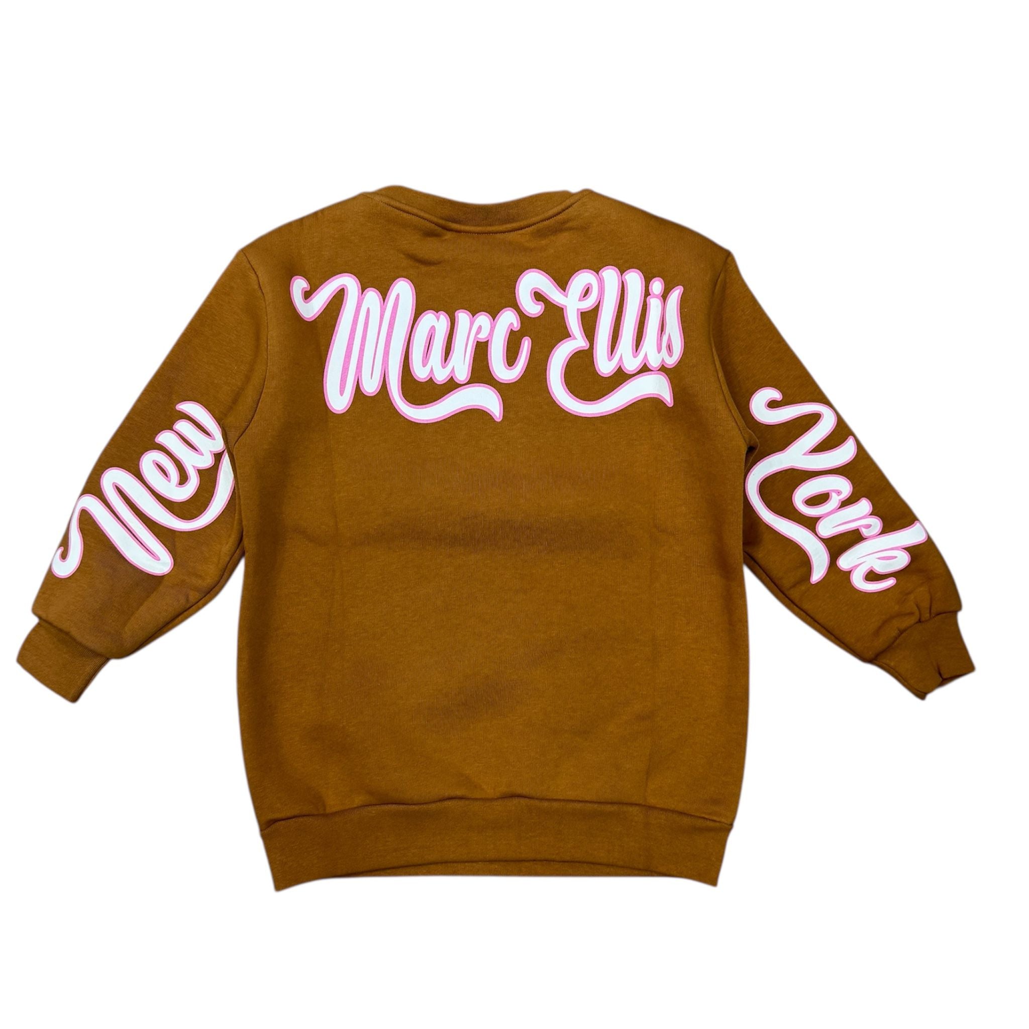 MAX FELPA BAMBINA MARC ELLIS MARRONE