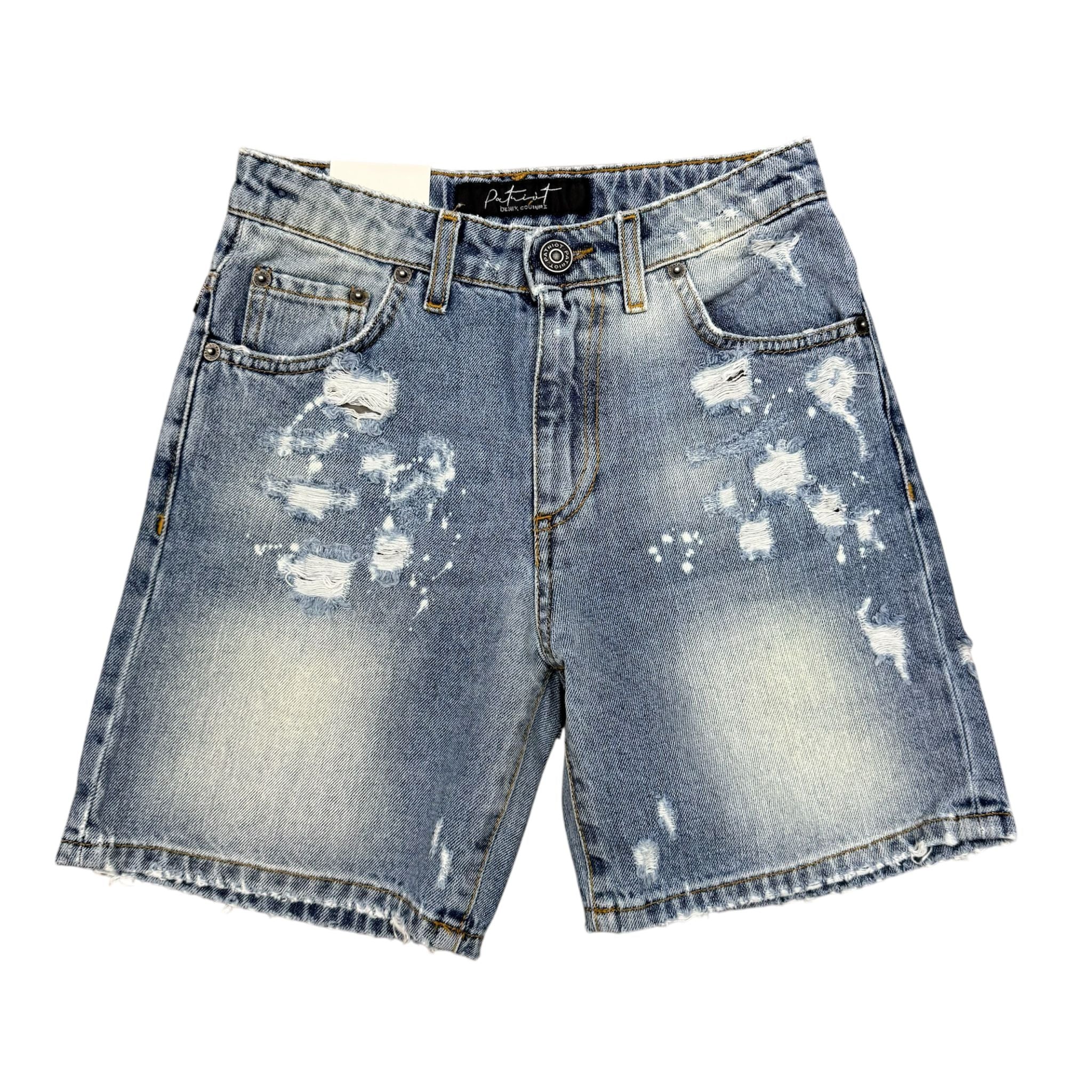 SHORT IN DENIM BAMBINO