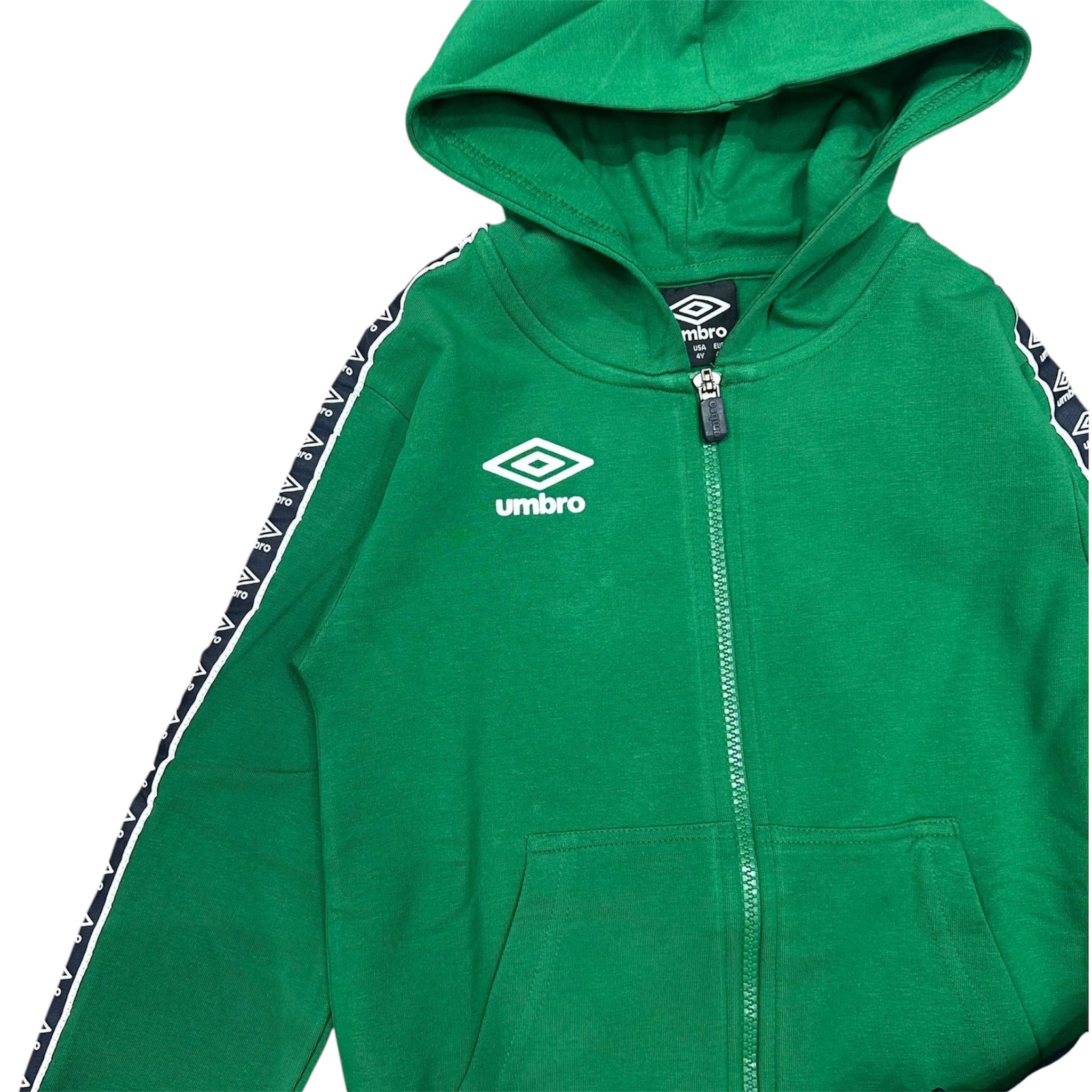 TUTA COMPLETA BAMBINO UMBRO VERDE