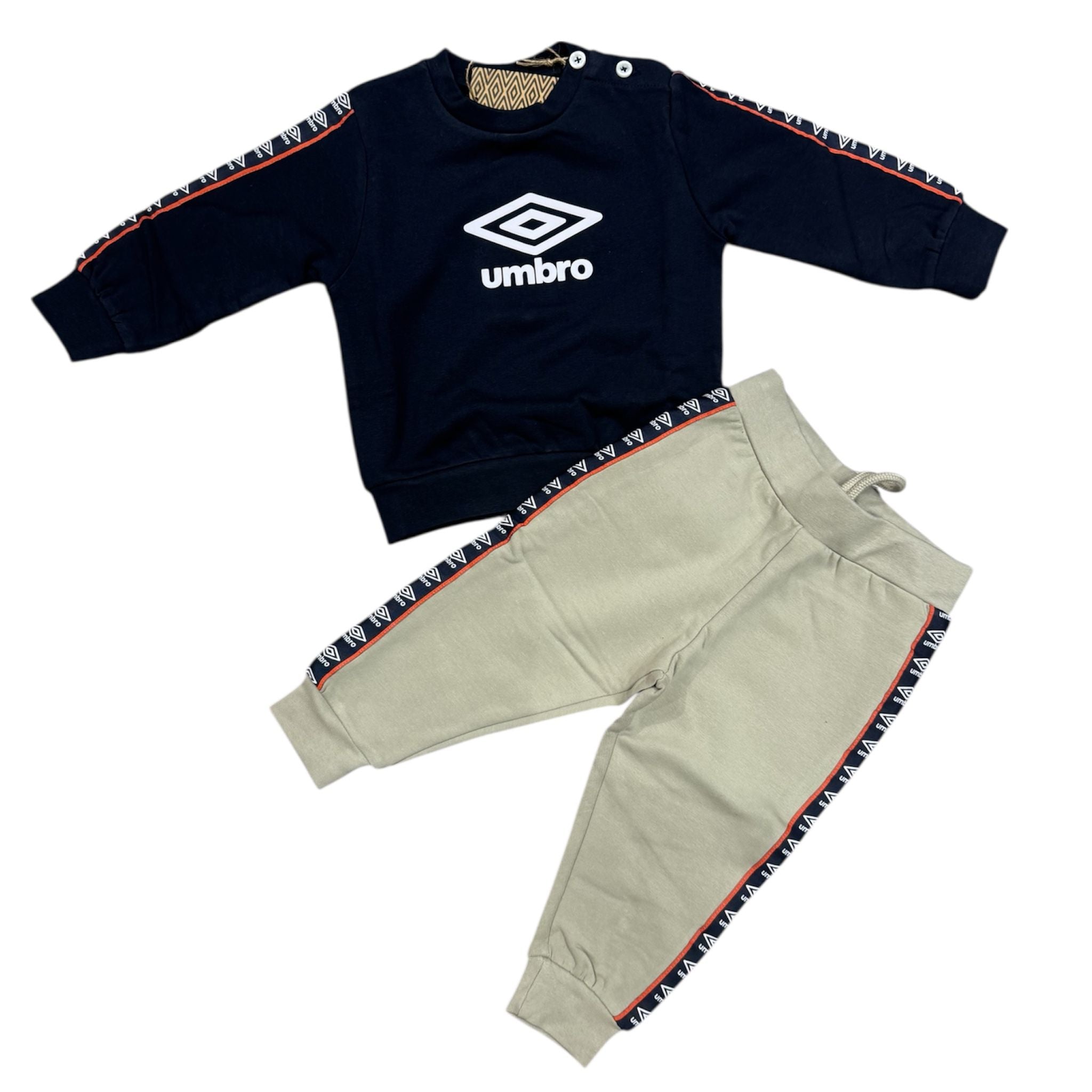 TUTA COMPLETA BAMBINO UMBRO BLU