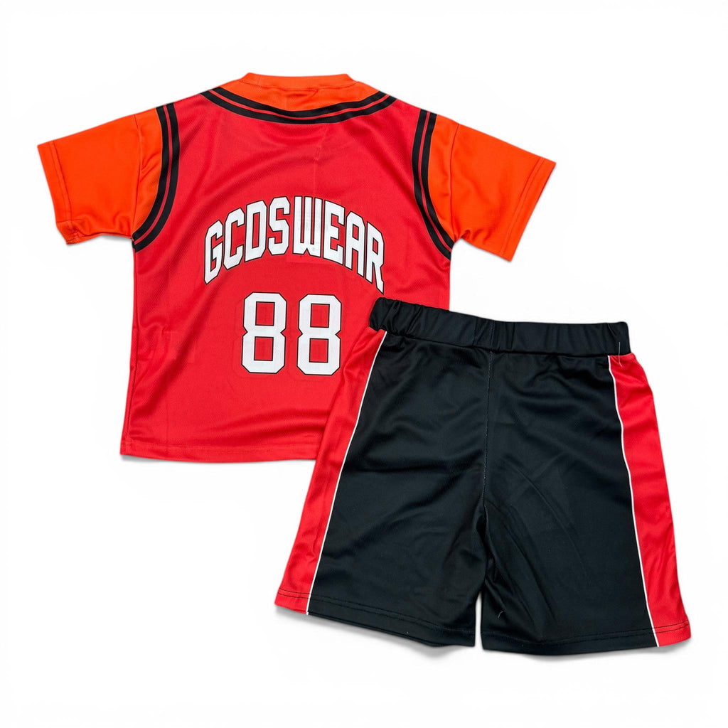 COMPLETO SOCCER BAMBINO ROSSO